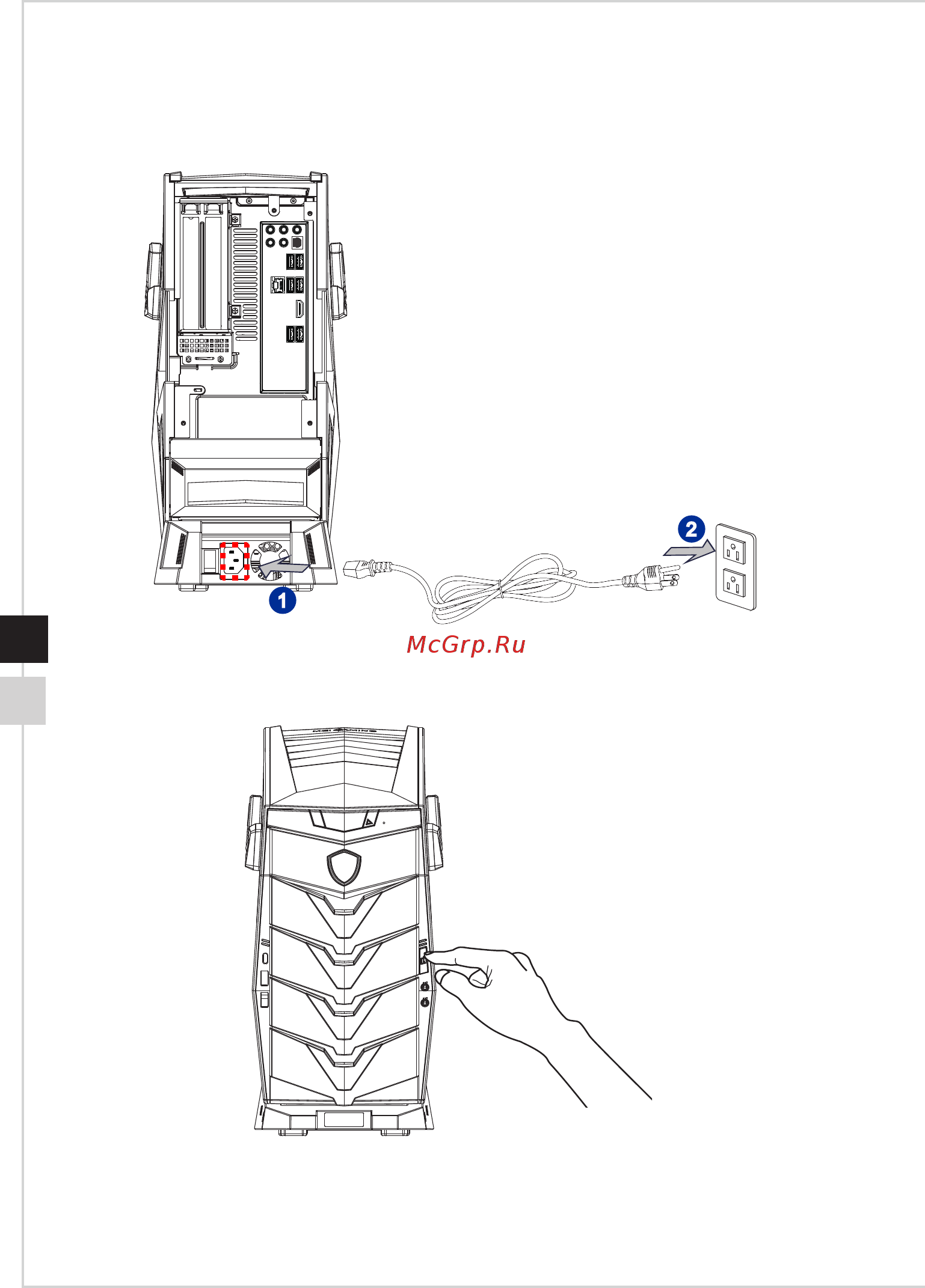 MSI Aegis 3 8RC-023RU Черный, красный Инструкция по эксплуатации онлайн [20/36] 379858
