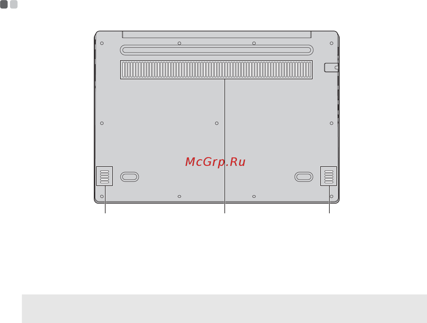 Lenovo 720-15IKBR 81C70002RK [16/33] Вид снизу