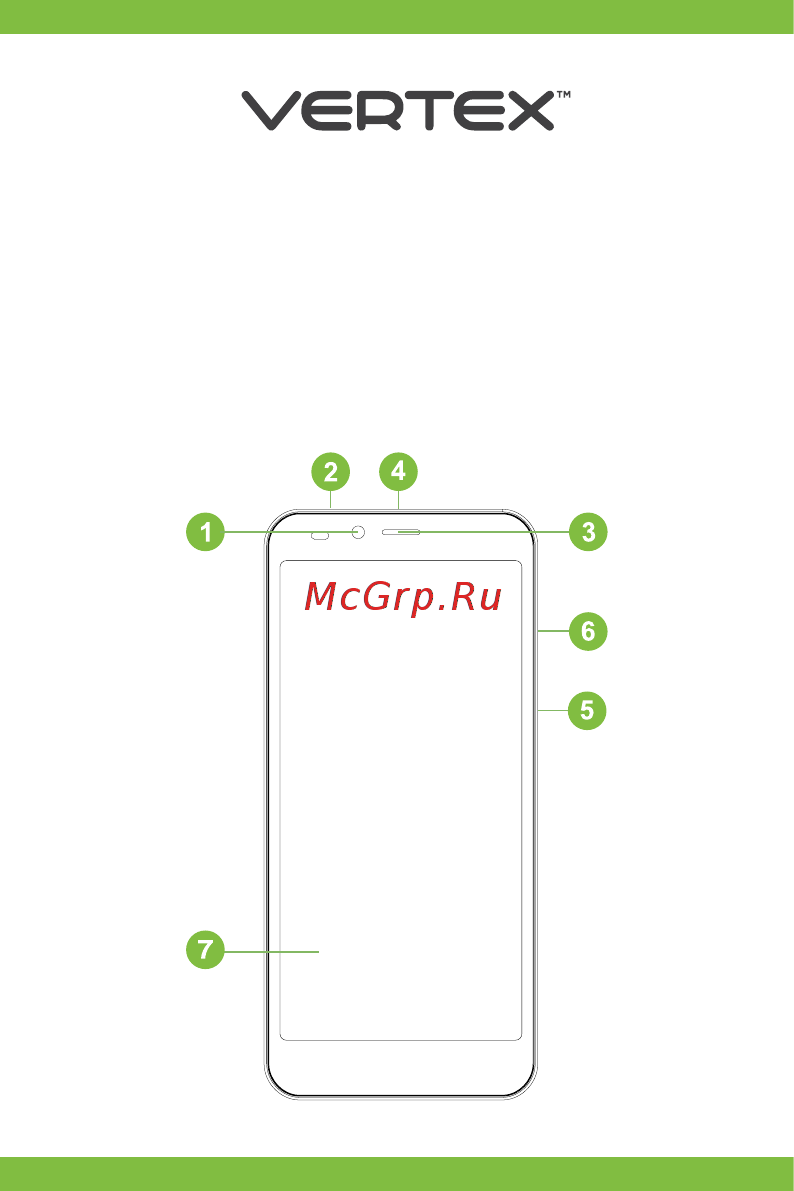 Vertex Impress Click (3G) графит Инструкция по эксплуатации онлайн