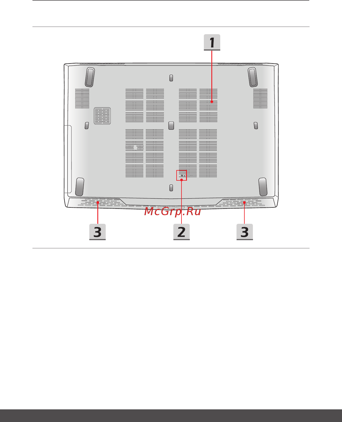 MSI GV72 8RC-040RU [21/64] Вид снизу