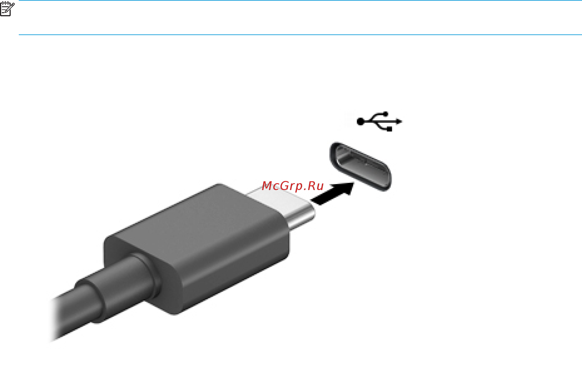 HP 14-cf0000ur 4JS01EA [34/76] Подключение устройств к порту usb type c только на некоторых моделях