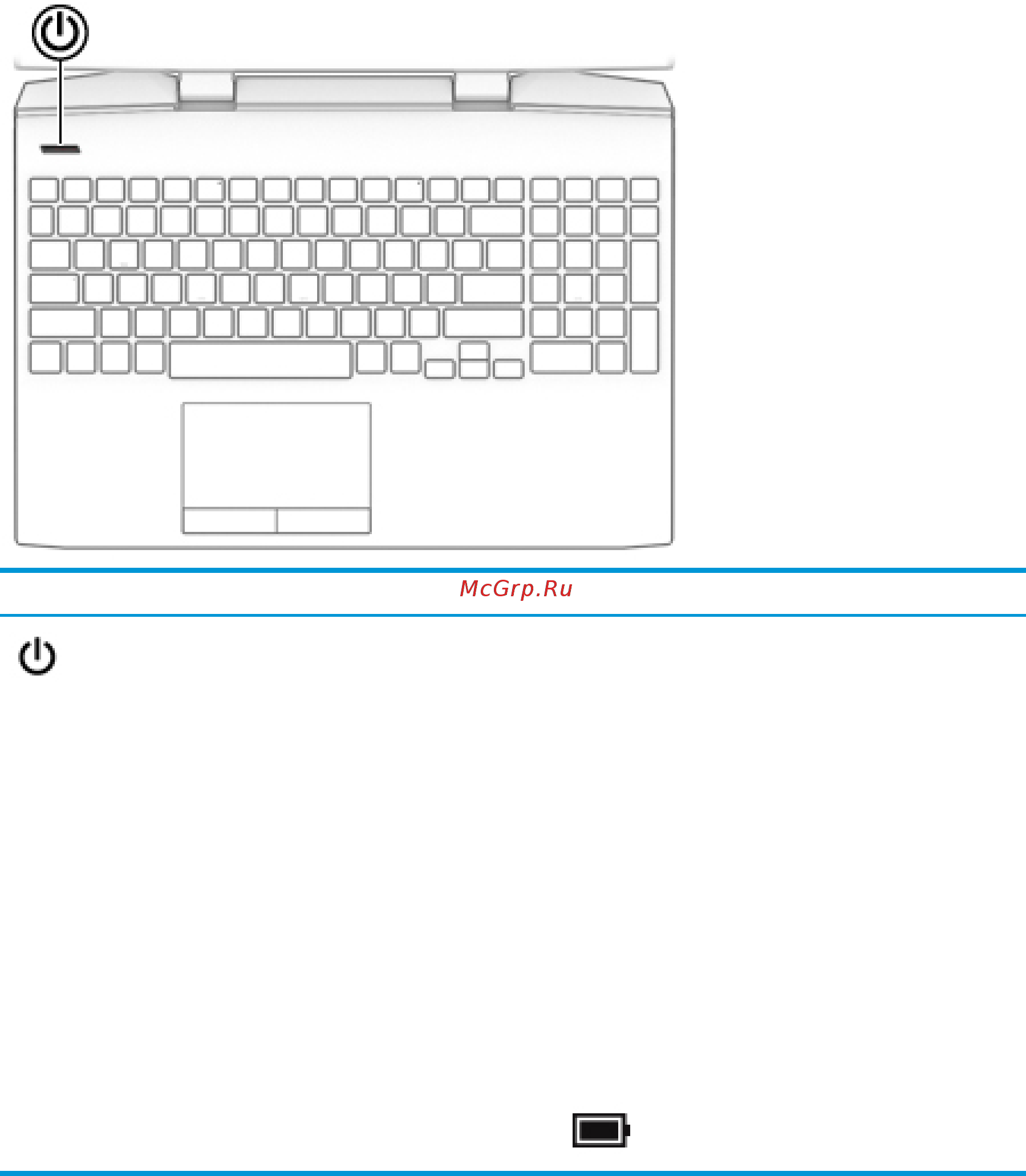 HP OMEN 15-dc1004ur 5QQ45EA [23/88] Кнопка