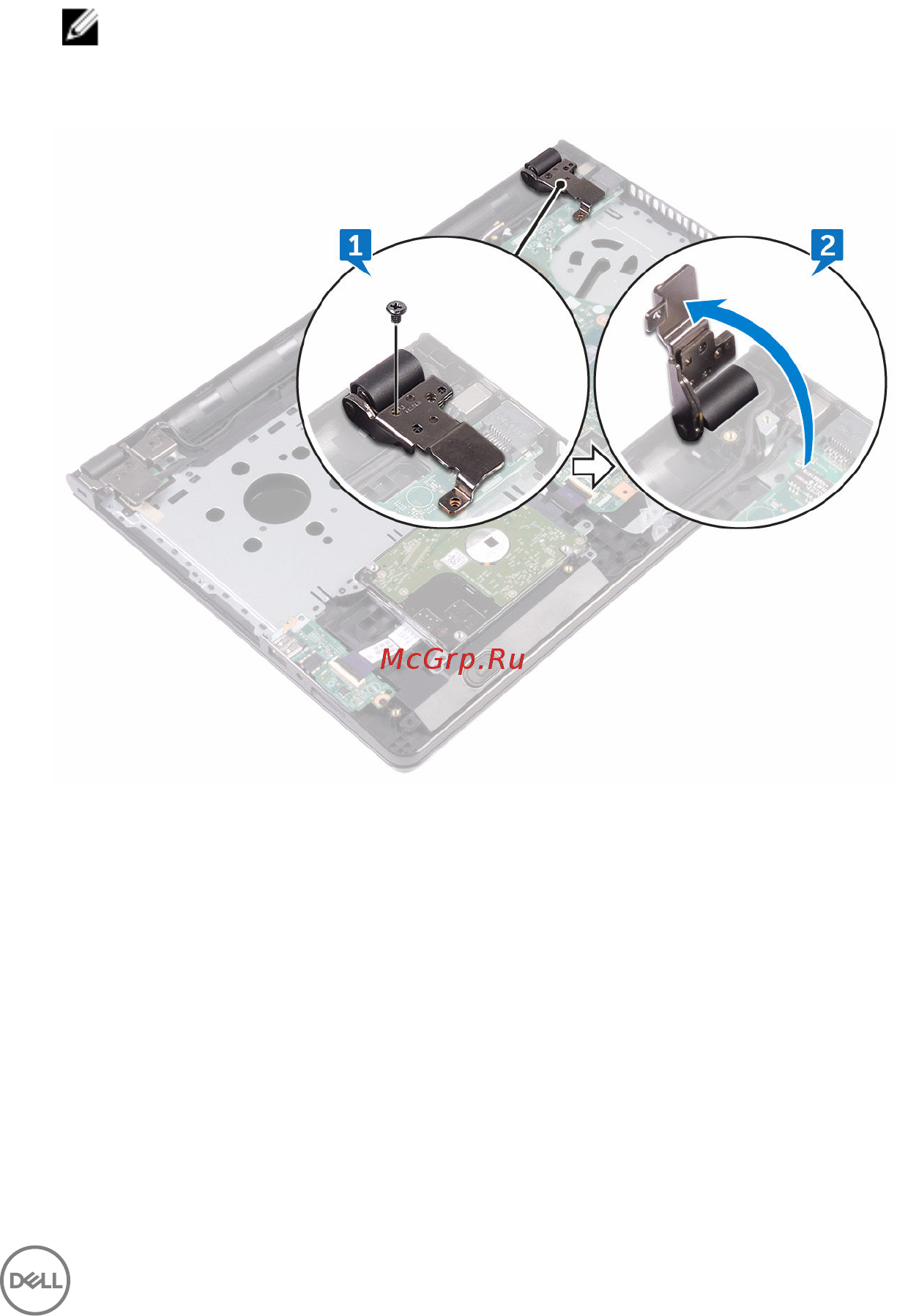 Dell Inspiron 3573-6021 [77/123] Последовательность действий