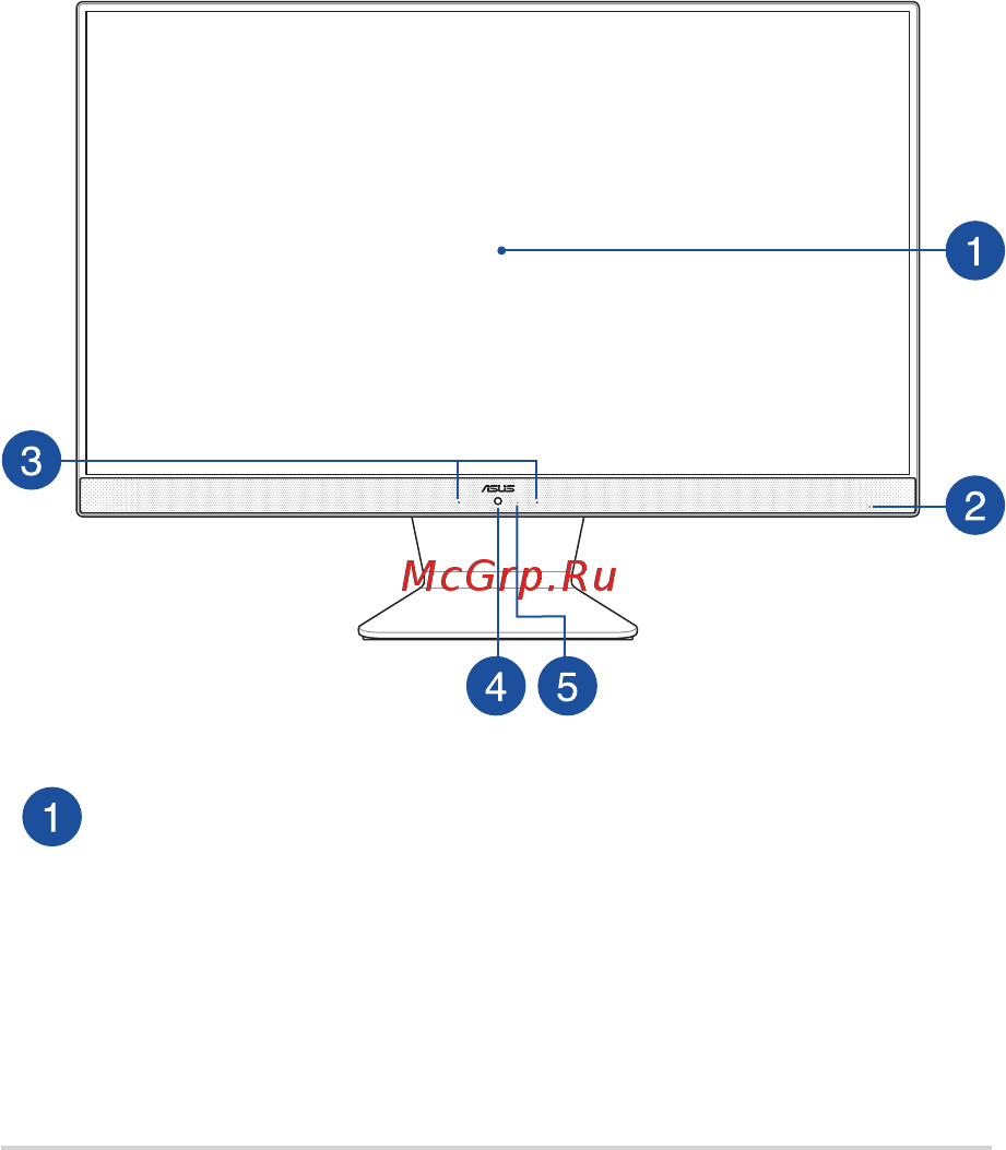 Asus Vivo AiO V241ICUK-WA101T [13/62] Знакомство с моноблочным компьютером