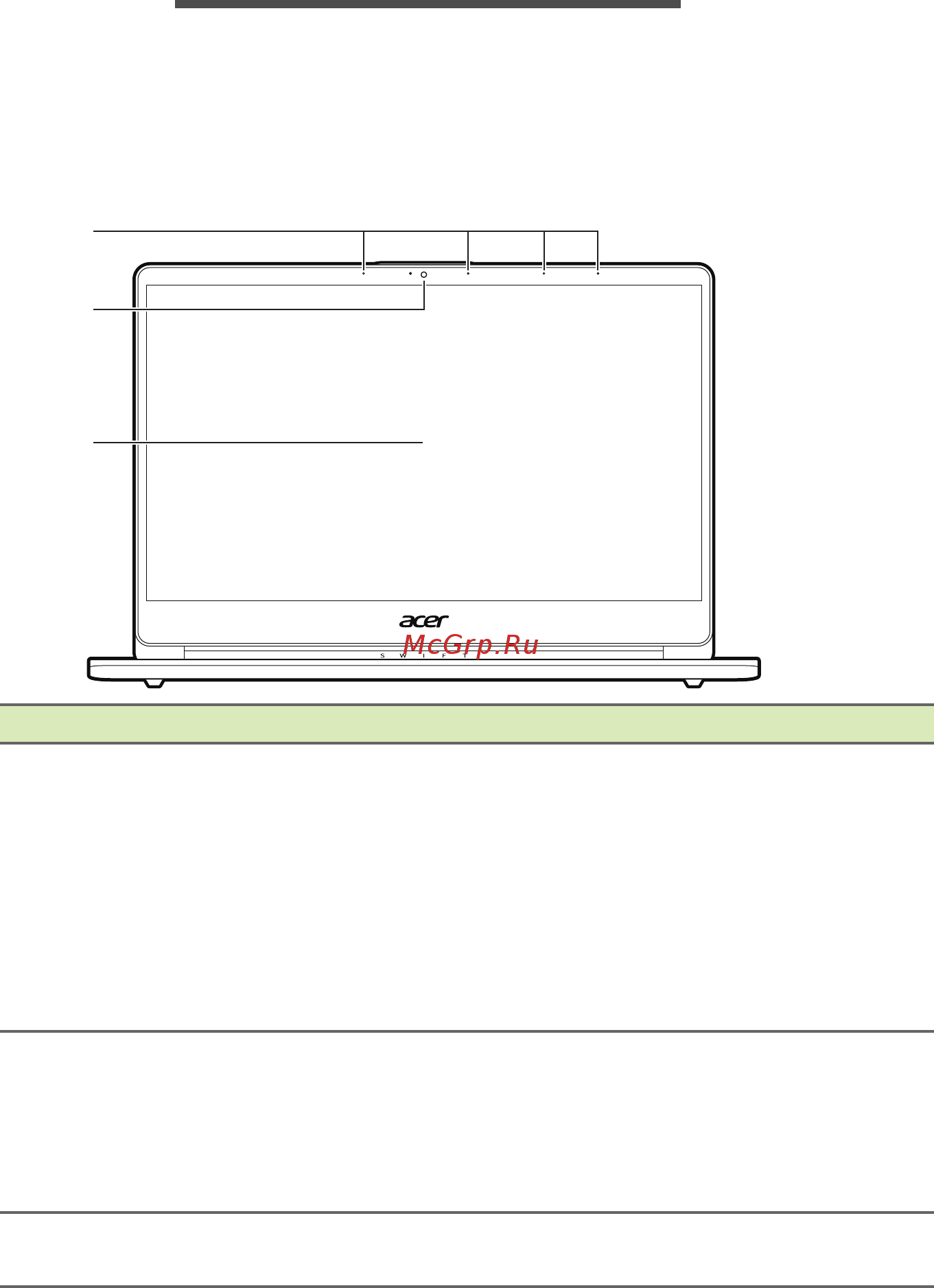 Acer Swift 3 SF314-54-35YY NX.GYGER.007 [10/87] Вид на экран