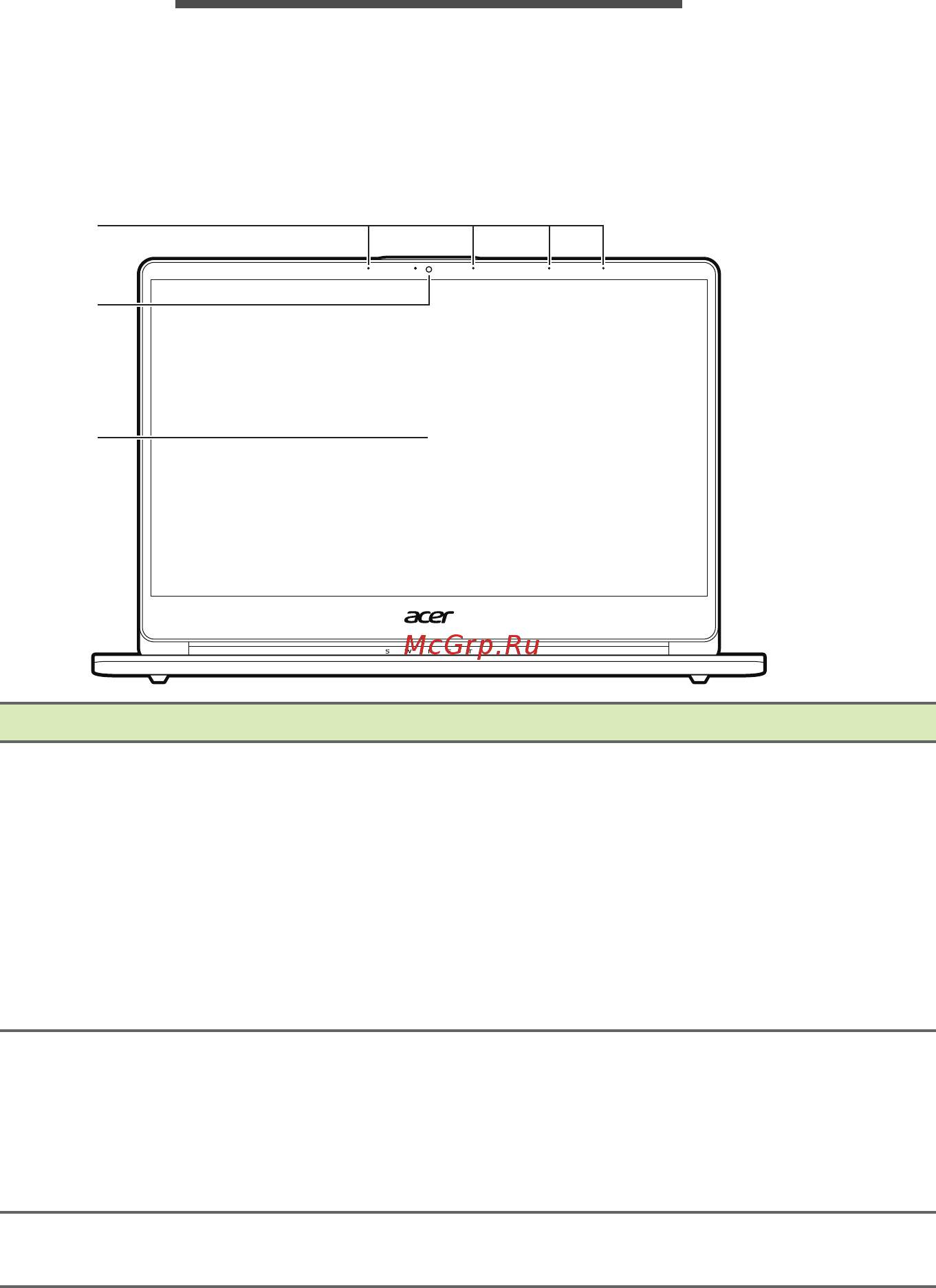 Acer Swift 1 SF114-32-P54W NX.GZLER.001 [10/87] Накомство с вашим ноутбуком