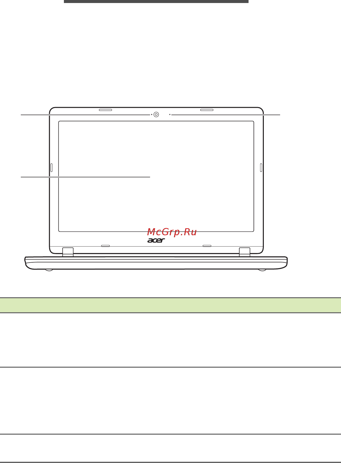 Acer Aspire A114-31-C8JU NX.SHXER.006 [10/83] Накомство с вашим ноутбуком