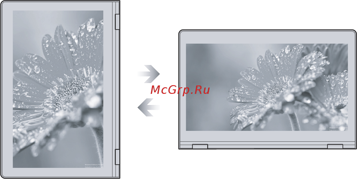 Lenovo Yoga 530-14ARR 81H90006RU [14/42] Ориентация экрана