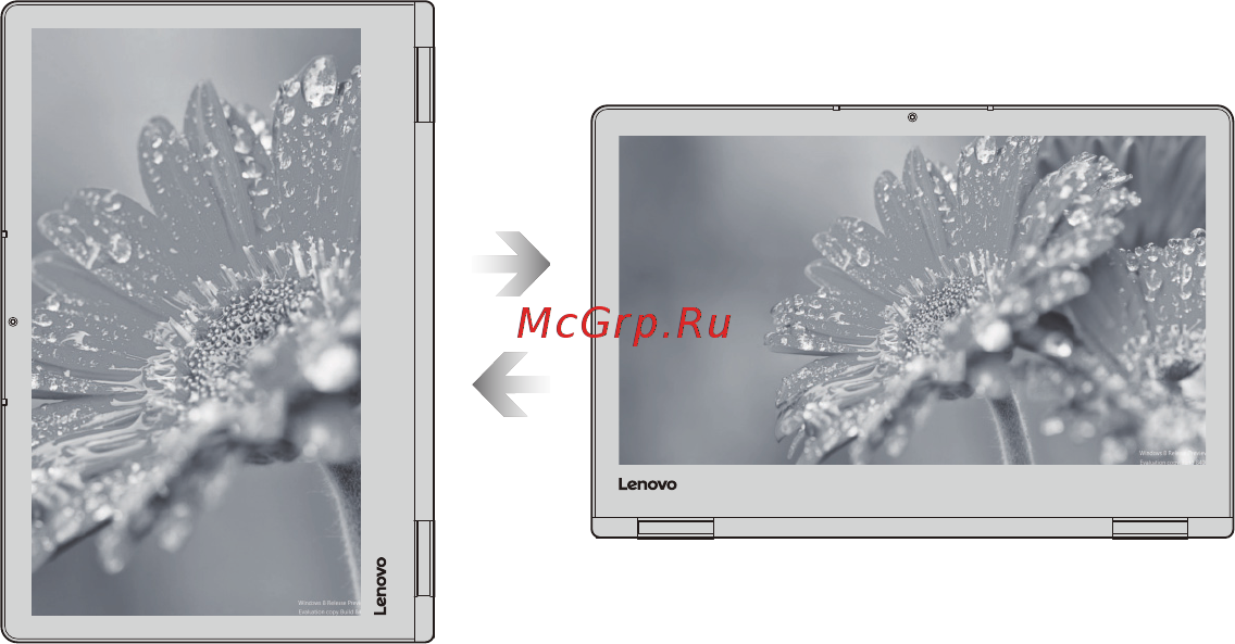 Lenovo Yoga 730-15IKB 81CU001YRU [13/40] Ориентация экрана