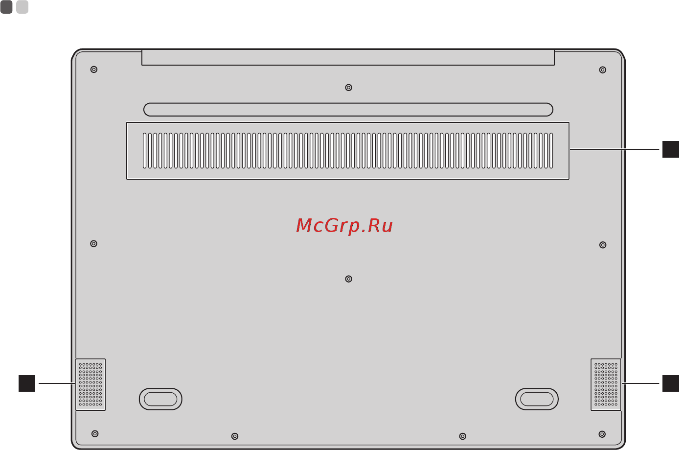Lenovo IdeaPad 330S-15IKB [16/32] Вид снизу