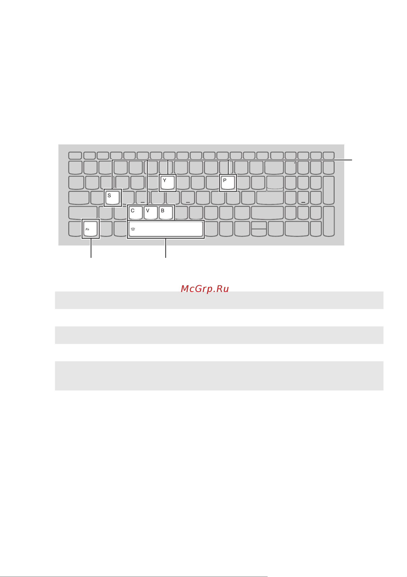 Lenovo 330-15ICH (81FK007SRU) [11/36] Сочетания функциональных клавиш