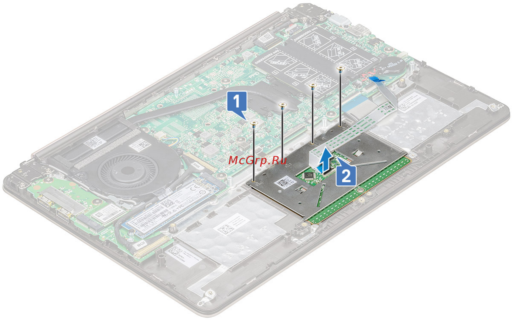Dell Vostro 5370-7994 [25/80] Сенсорная панель