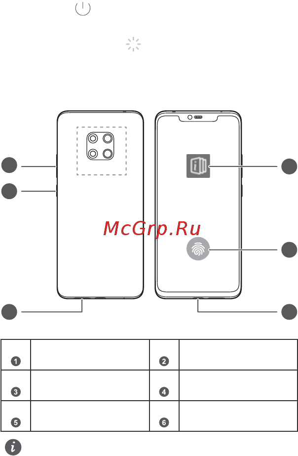 Huawei Mate 20 Pro Black (LYA-L29) [46/64] Құрылғыны пайдалану алдында негізгі жұмыстарымен таныс болыңыз