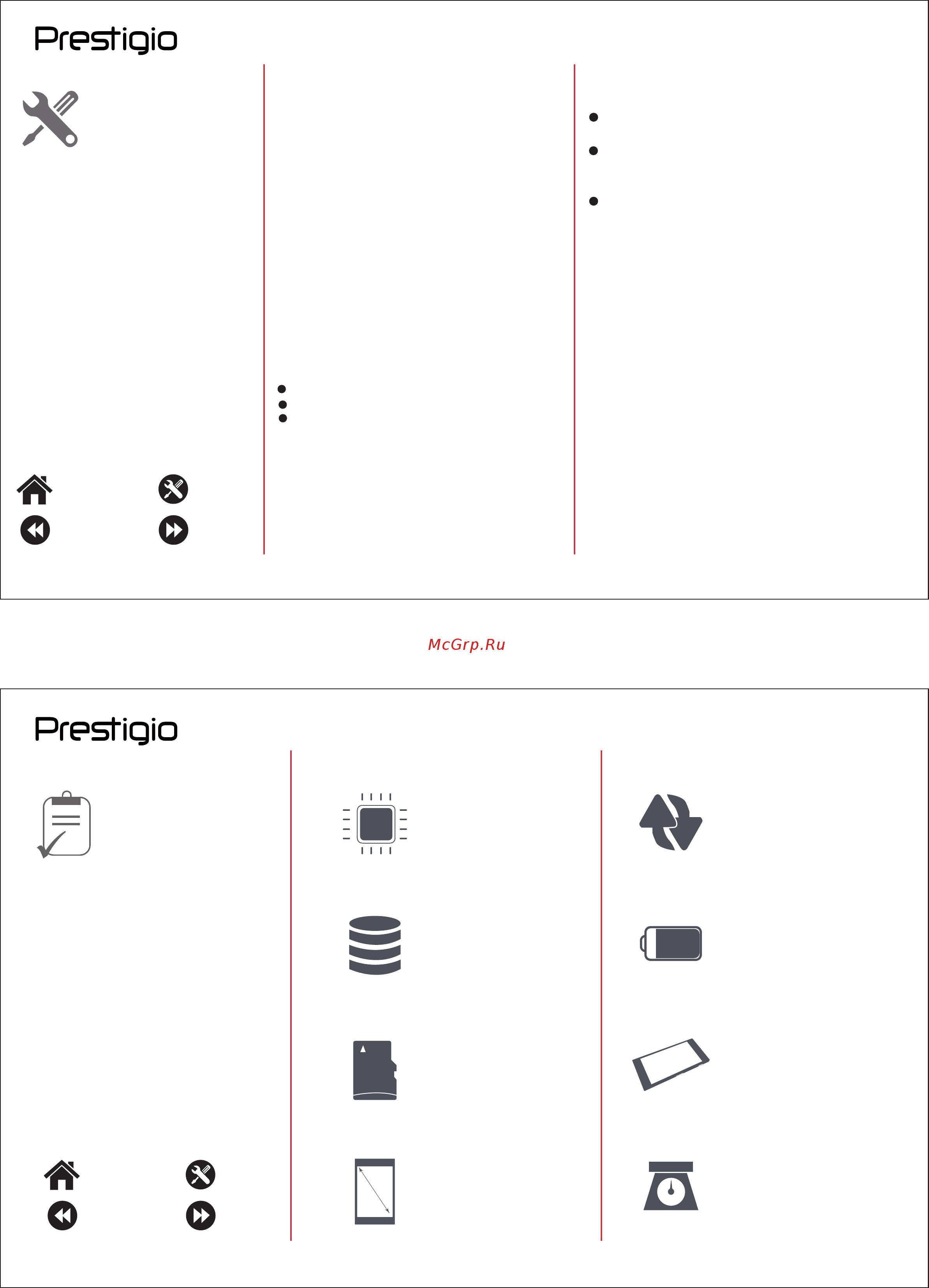 Prestigio Muze K1 Duo Black (PFP1286) [9/9] Технические характеристики