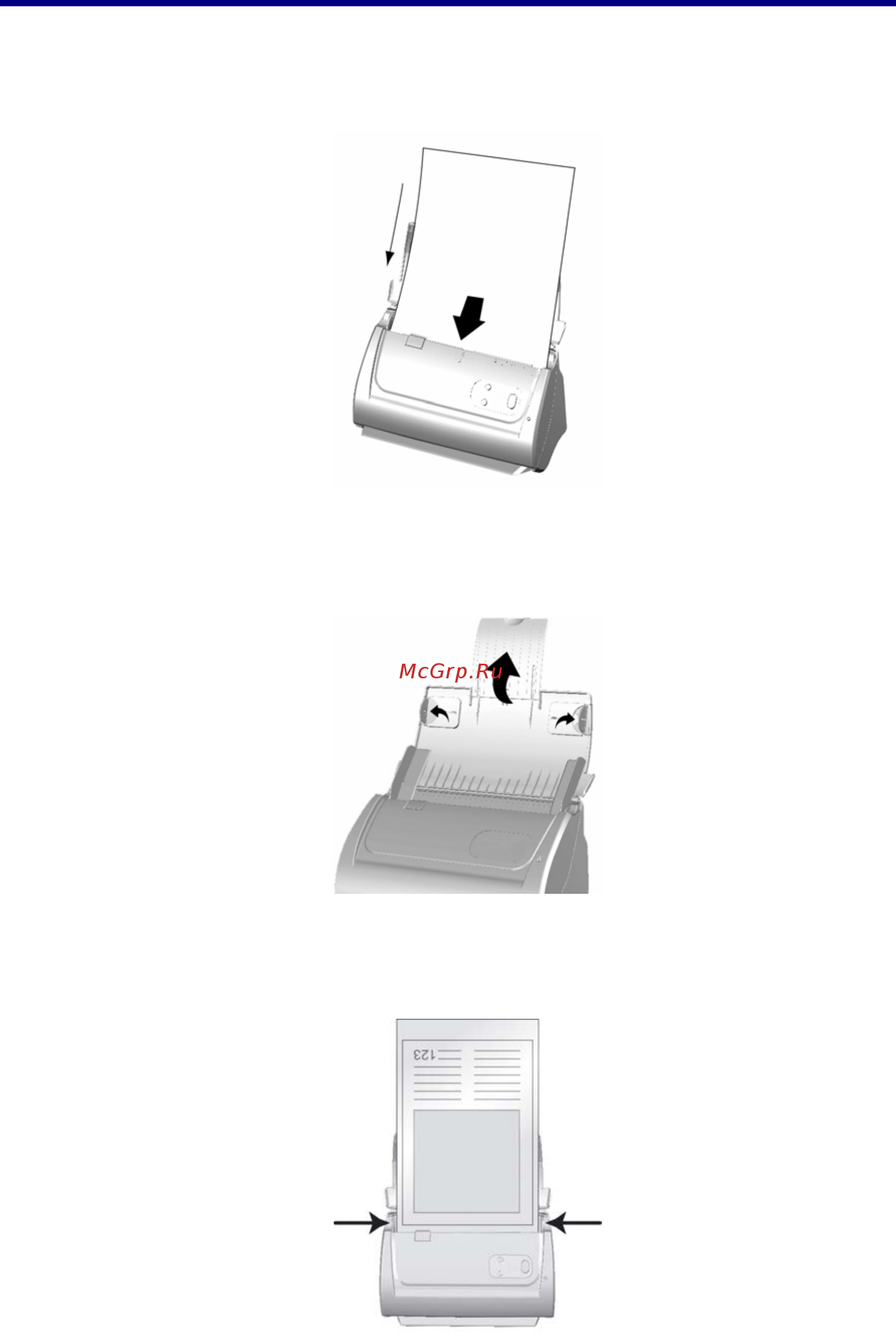 Plustek SmartOffice PS283 [22/43] Размещение документов