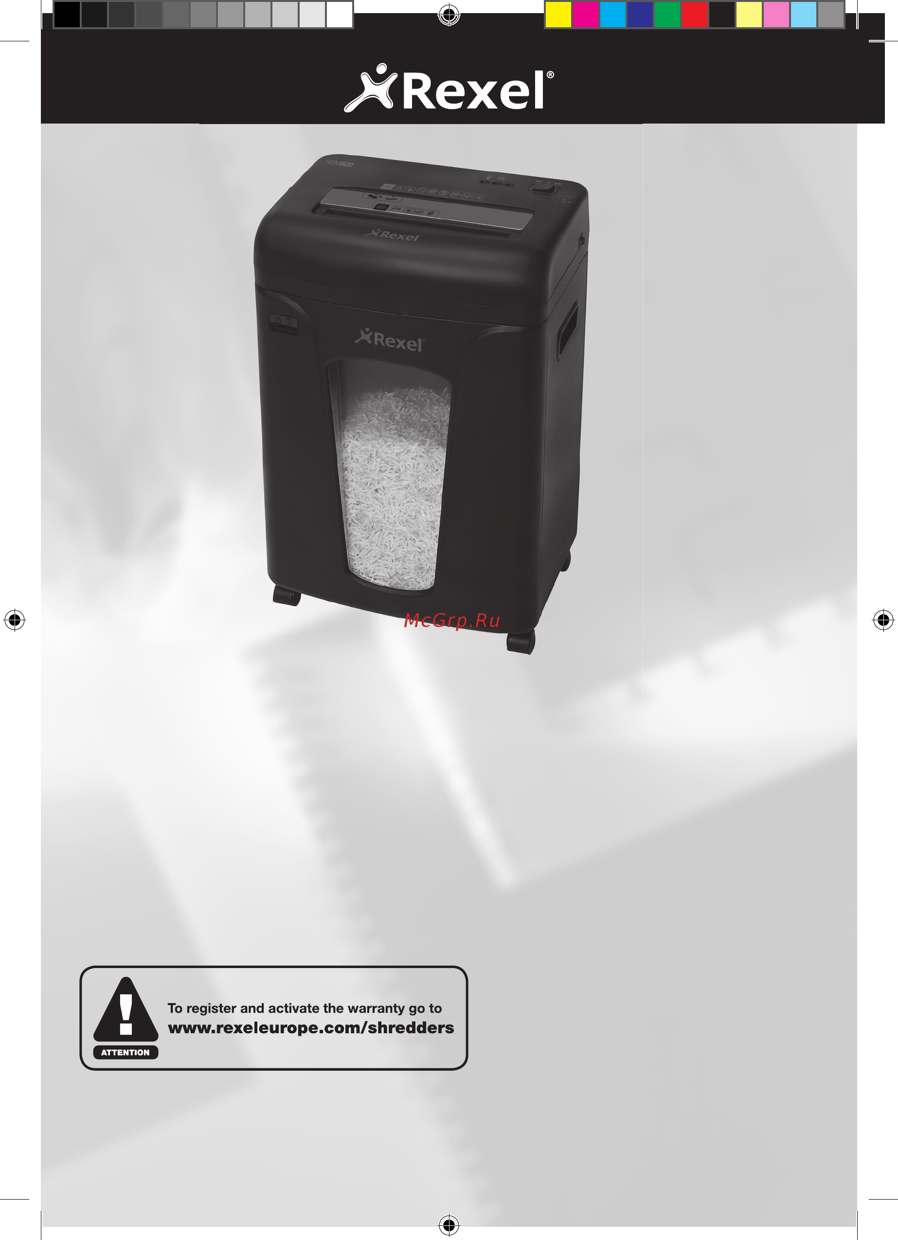 Rexel REM820 Инструкция по эксплуатации онлайн