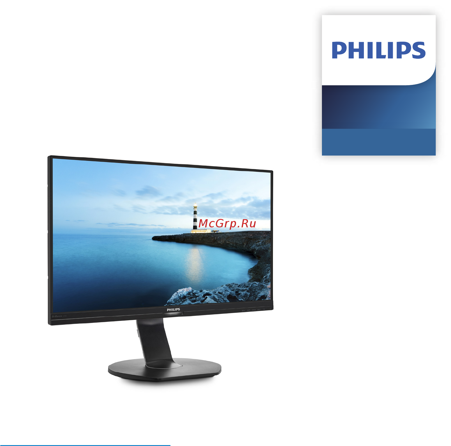 Philips 272B7QPJEB/00 Black Инструкция по эксплуатации онлайн