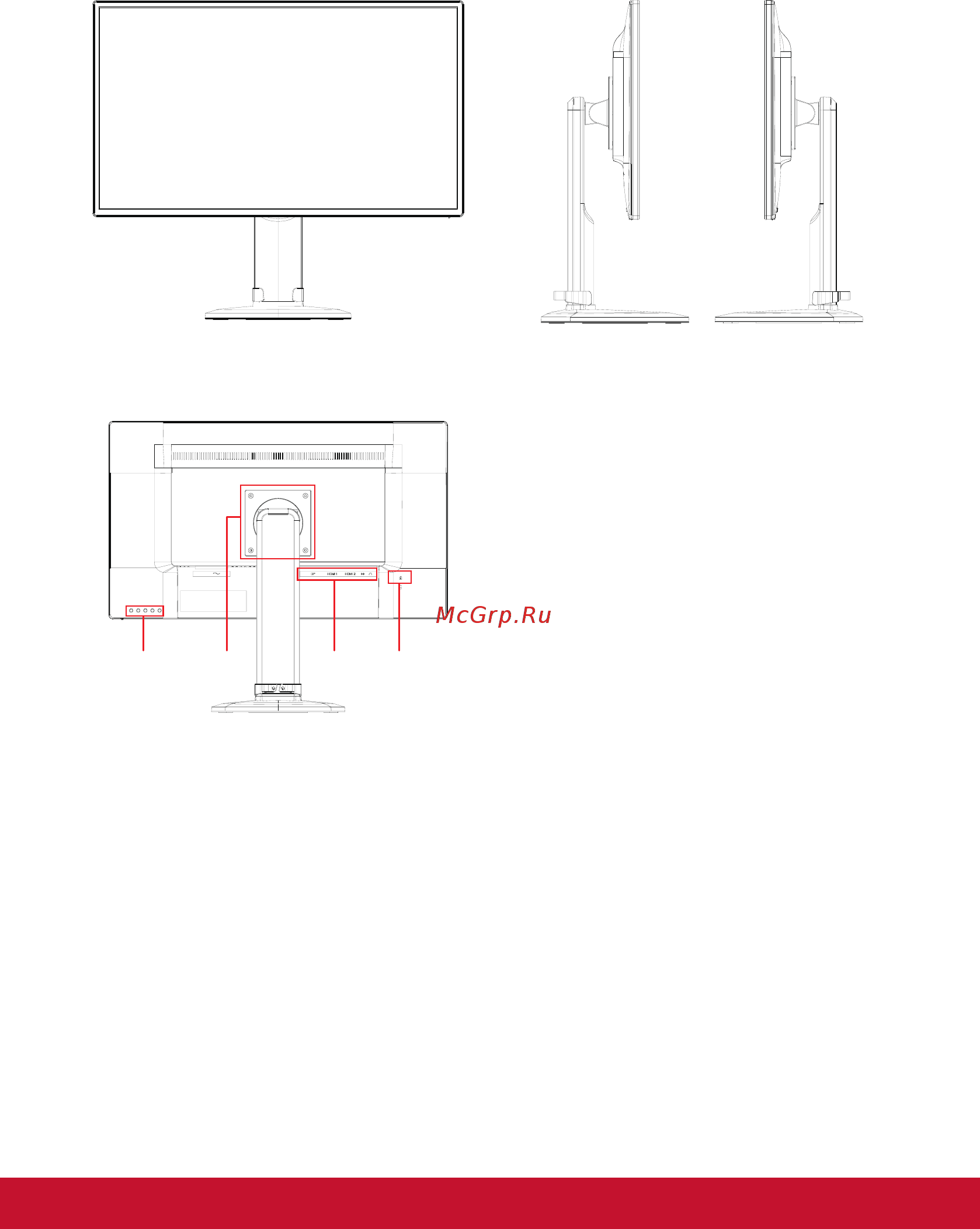 Viewsonic VG2719-2K [10/52] 2 внешний вид монитора