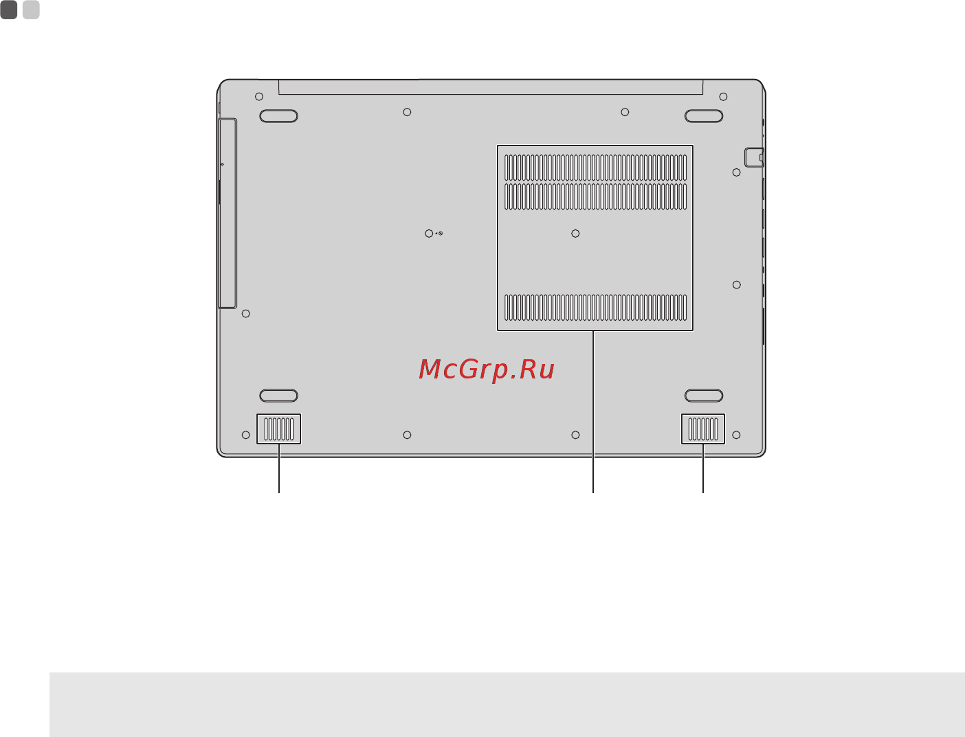 Lenovo IdеaPad 330-17AST (81D7004ARU) [18/40] Вид снизу
