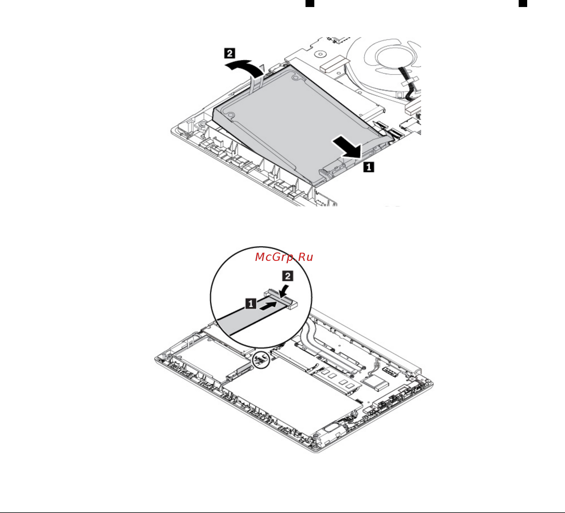 Lenovo ThinkPad E480 20KN0075RT [118/152] Замена твердотельного диска m