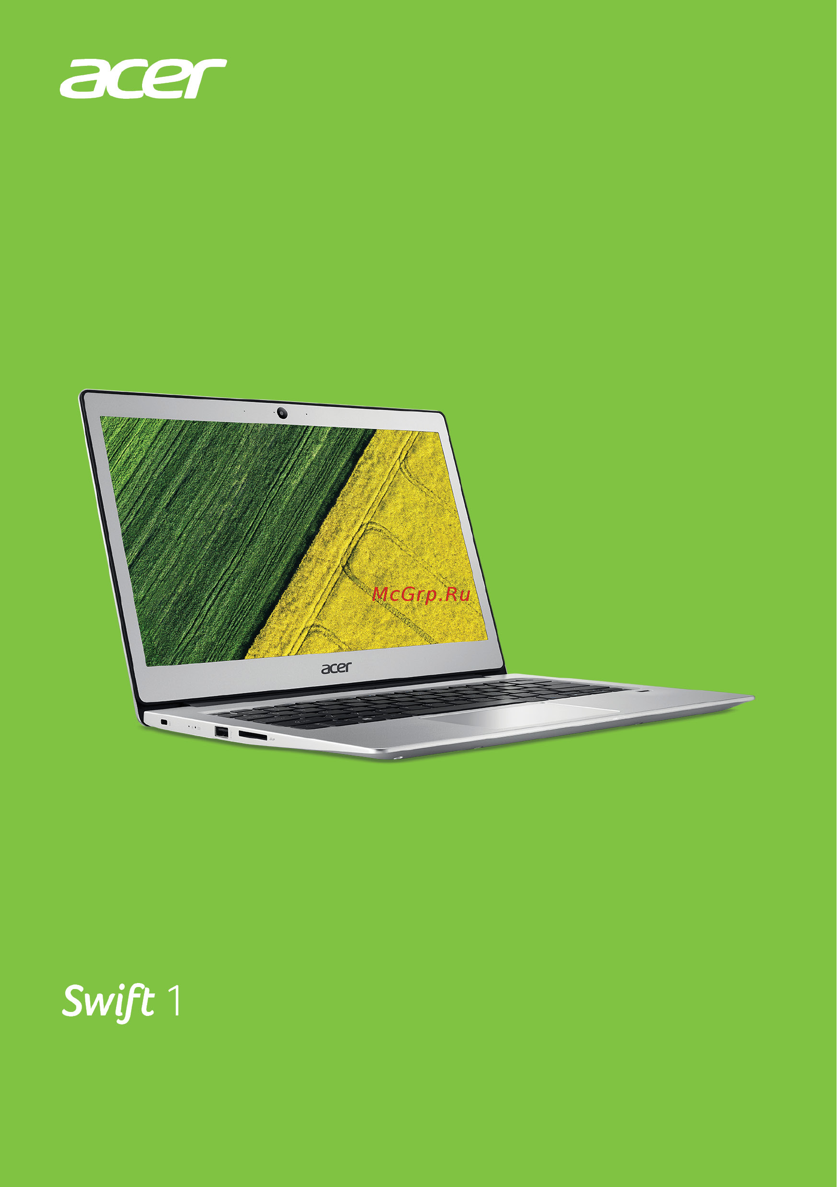 Acer Swift 1 SF113-31-P989 NX.GNLER.006 Инструкция по эксплуатации онлайн