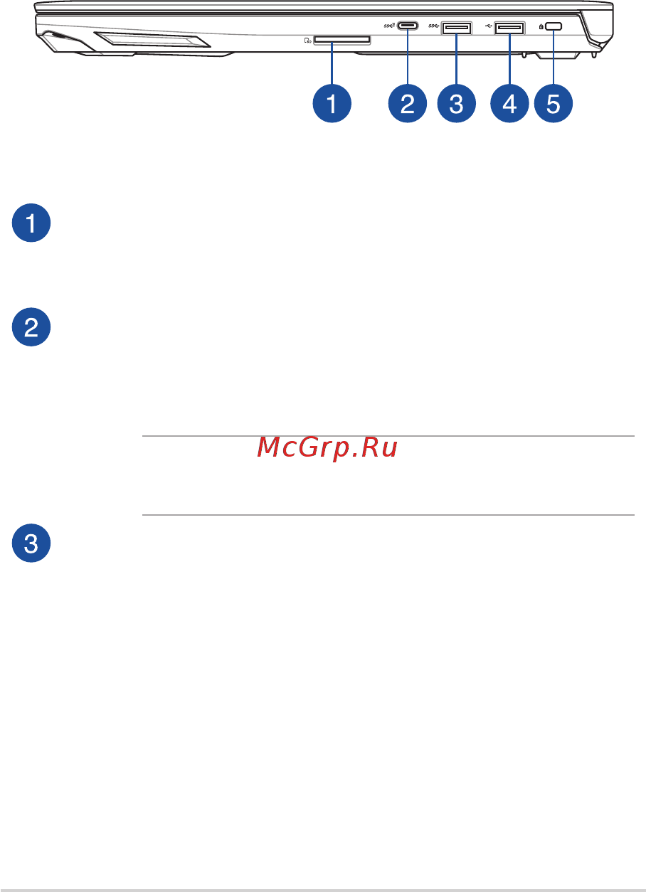 Asus ROG Strix GL703GS-EE074T [22/106] Правая сторона