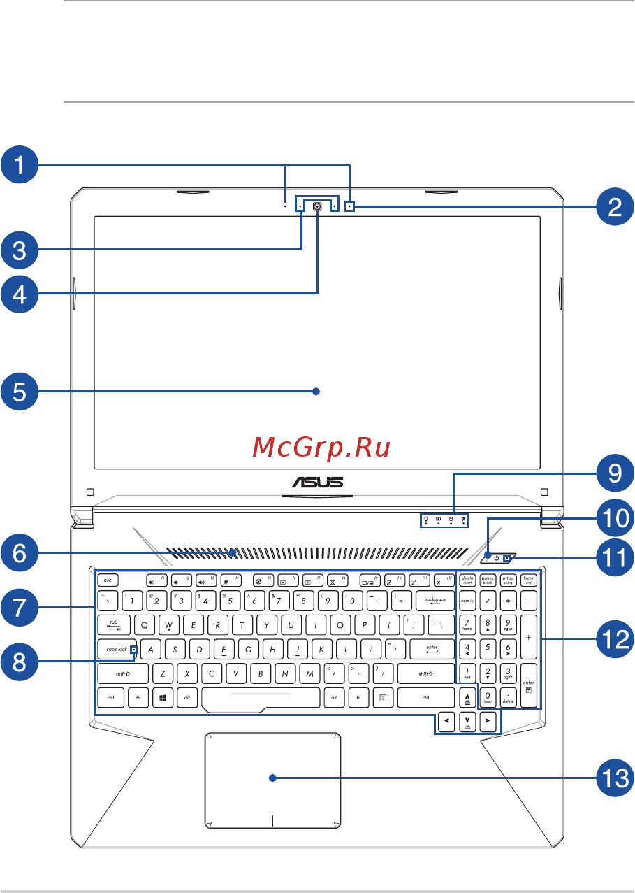 Asus TUF Gaming FX504GD-E41014 [14/116] Знакомство с ноутбуком