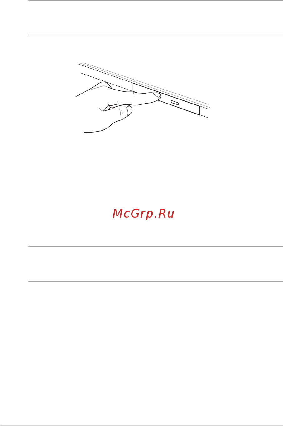 Asus ROG STRIX GL753VD-GC526 90NB0DM2-M09270 [42/118] Использование отверстия для извлечения оптического диска