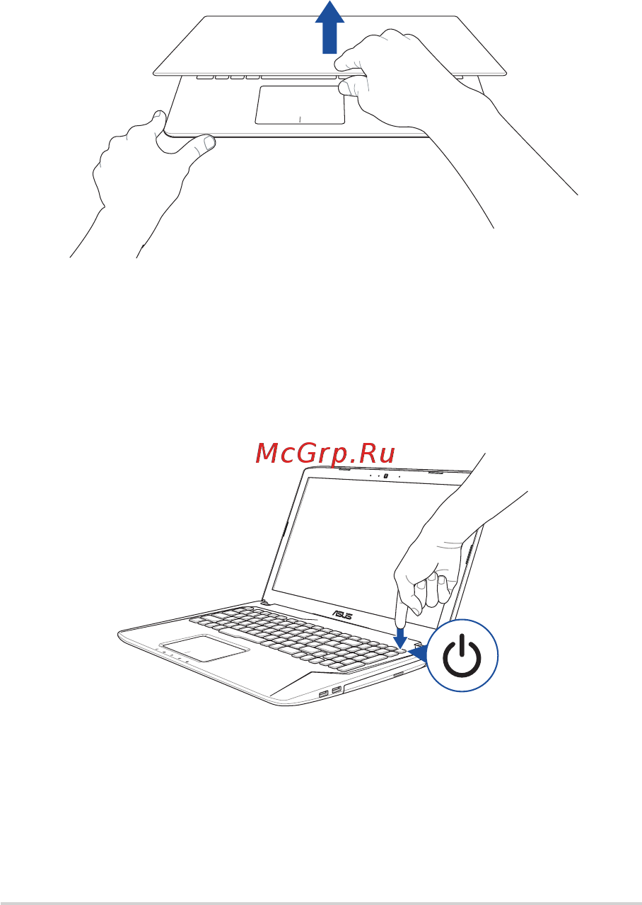 Asus ROG GL753VD-GC525 [28/118] Откройте крышку