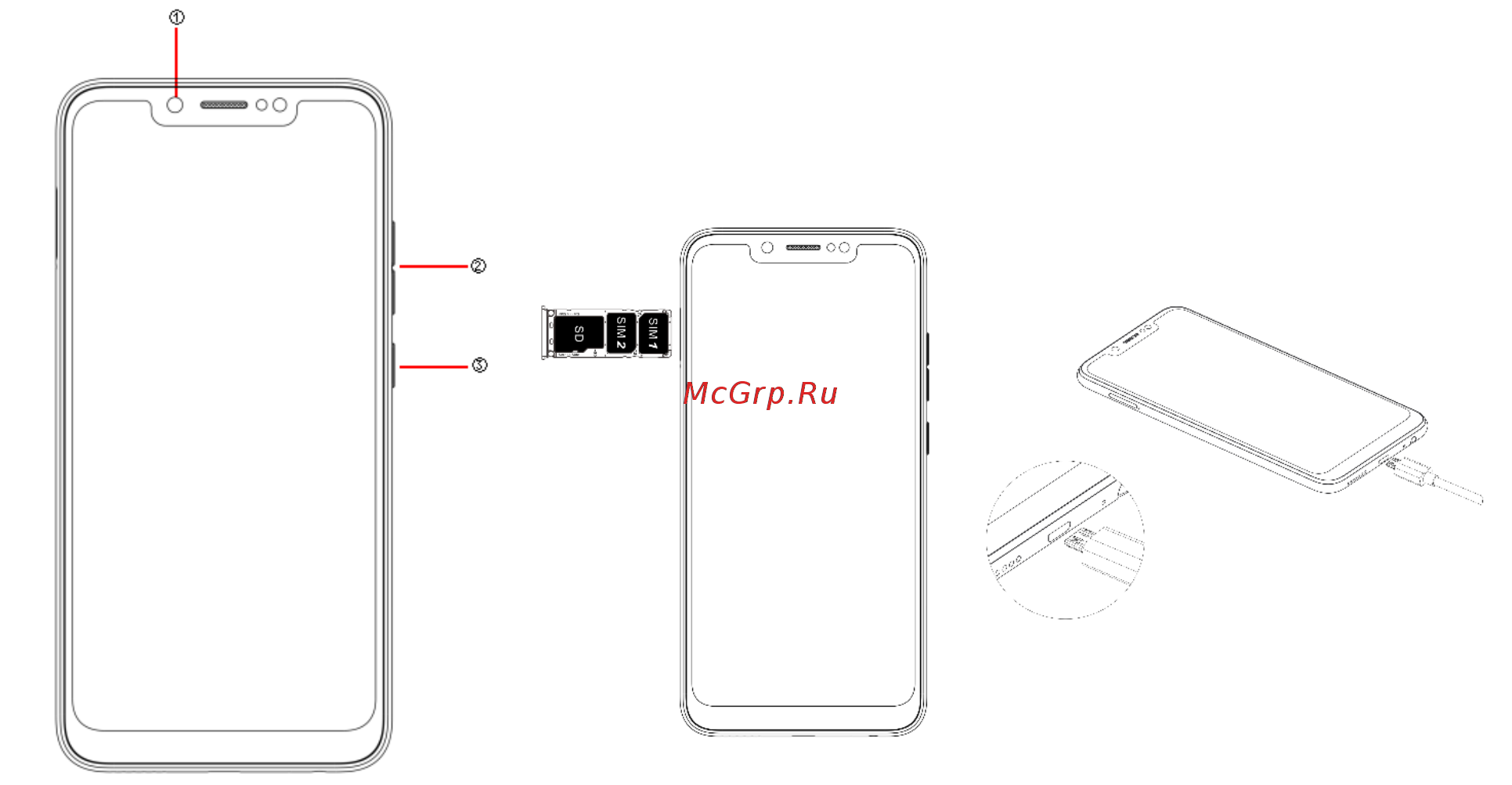 Tecno Camon 11 Aqua Blue Инструкция по эксплуатации онлайн