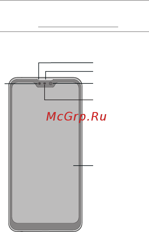 Asus MAX PRO M2 синий (ZB631KL-4D005RU) [2/12] Элементы лицевой панели