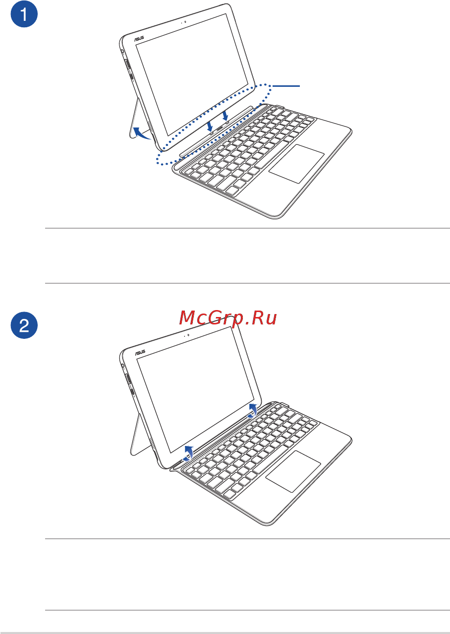 Asus Transformer mini T103HAF-GR007T [24/104] Совместите планшет с мобильной док станцией