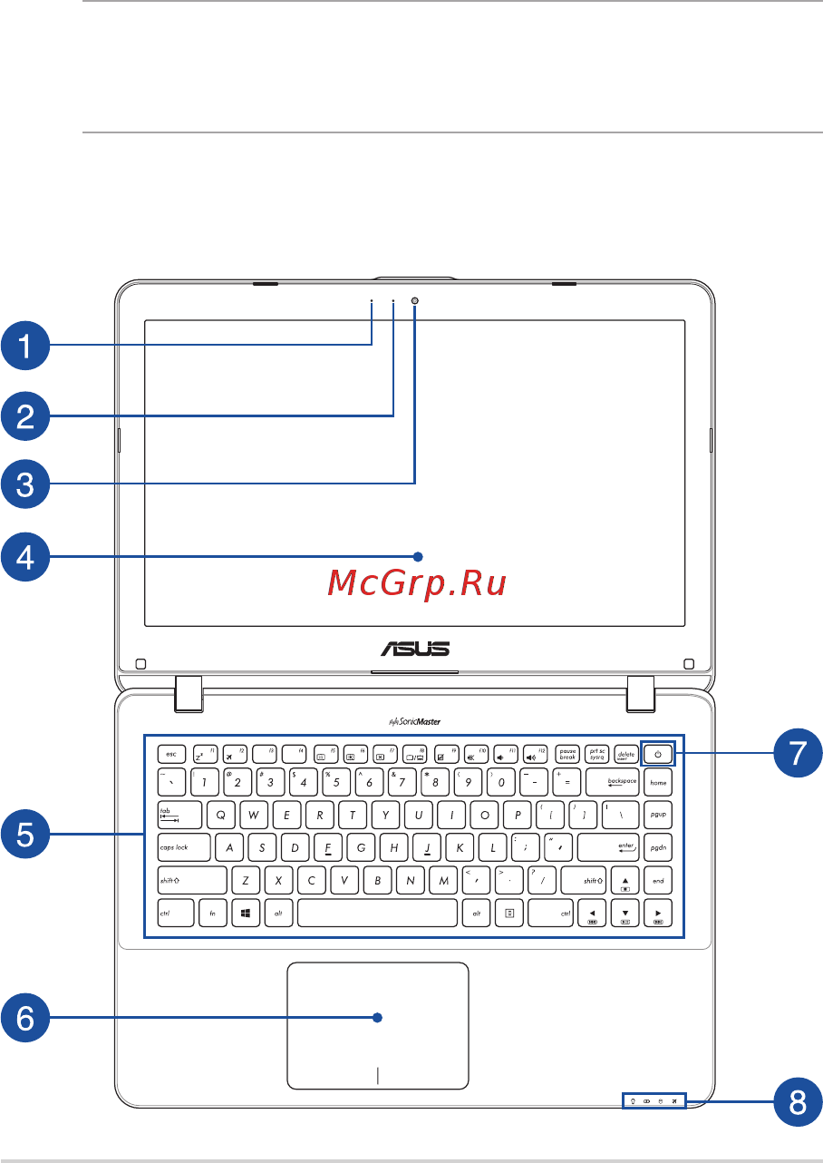 Asus ViVoBook 15 X542UF-DM042T [14/118] Вид сверху