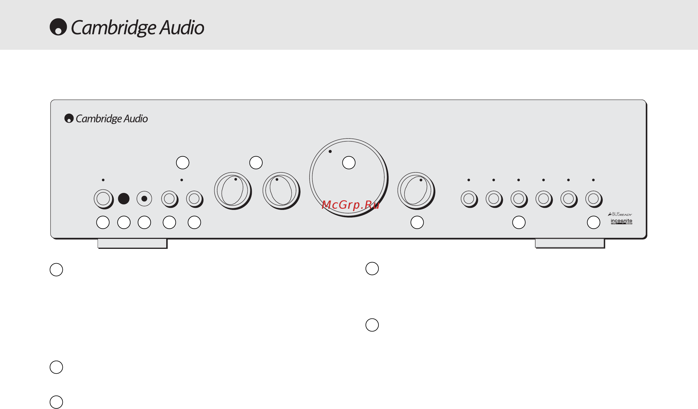 Cambridge Audio 640A V2.0 Black [10/22] Защита