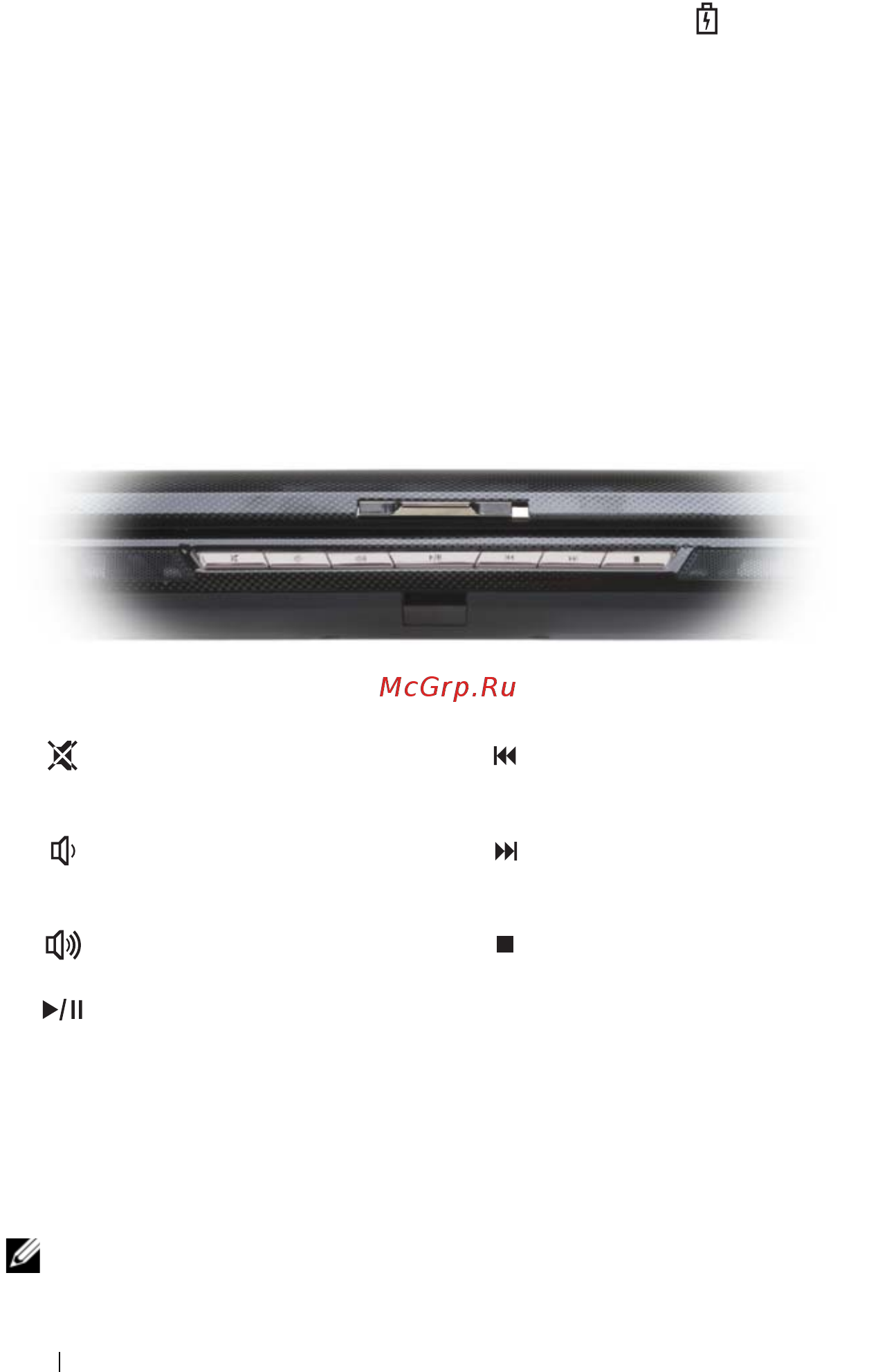 Dell XPS M1730 T7300 [24/216] Примечание