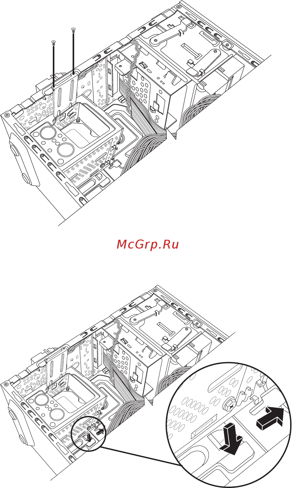 HP Pavilion tx1320er [215/226] Удаление жесткого диска
