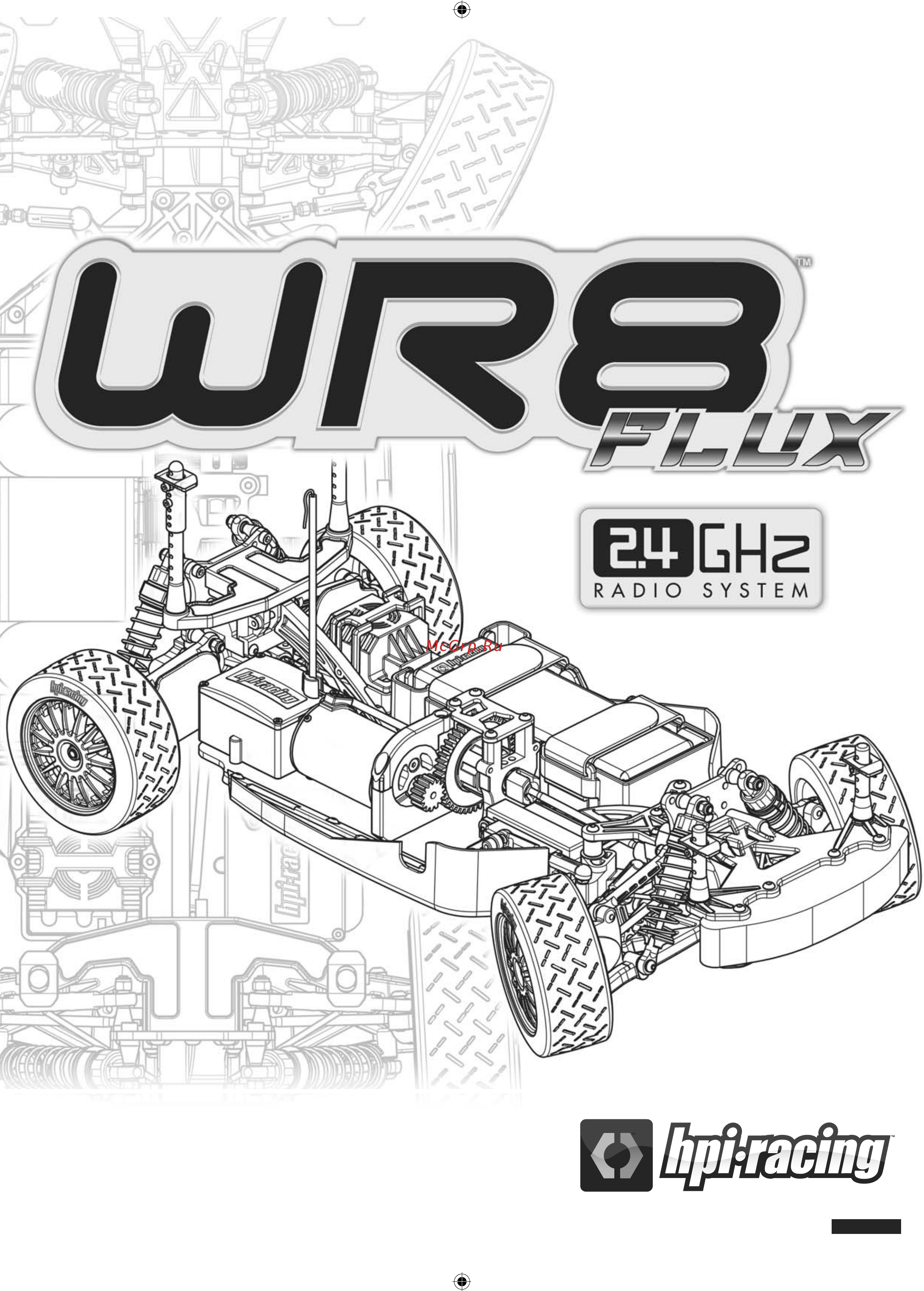 HPI Racing Ралли 1/8 WR8 Flux KenBlock 2015Ford FiestaSTRX43 Инструкция по эксплуатации онлайн