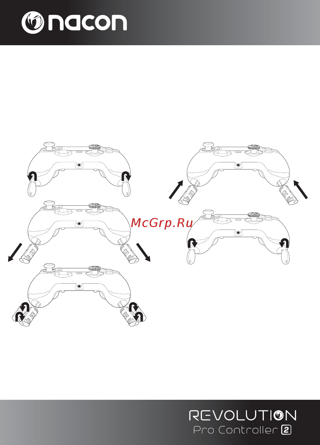 Nacon Геймпад Revolution Pro Controller V2 [2/8] Управление весом