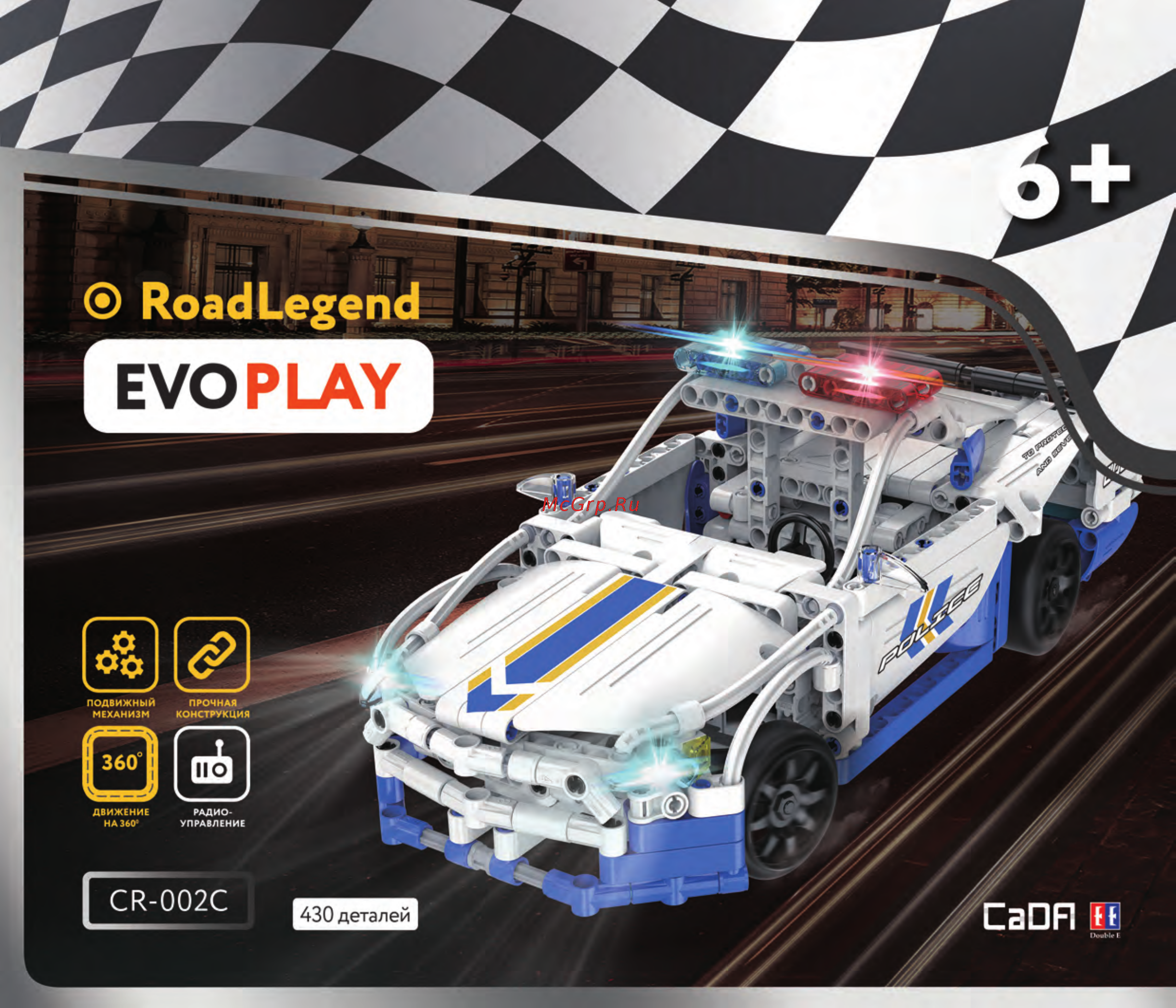 EvoPlay Police GT Car Инструкция по эксплуатации онлайн