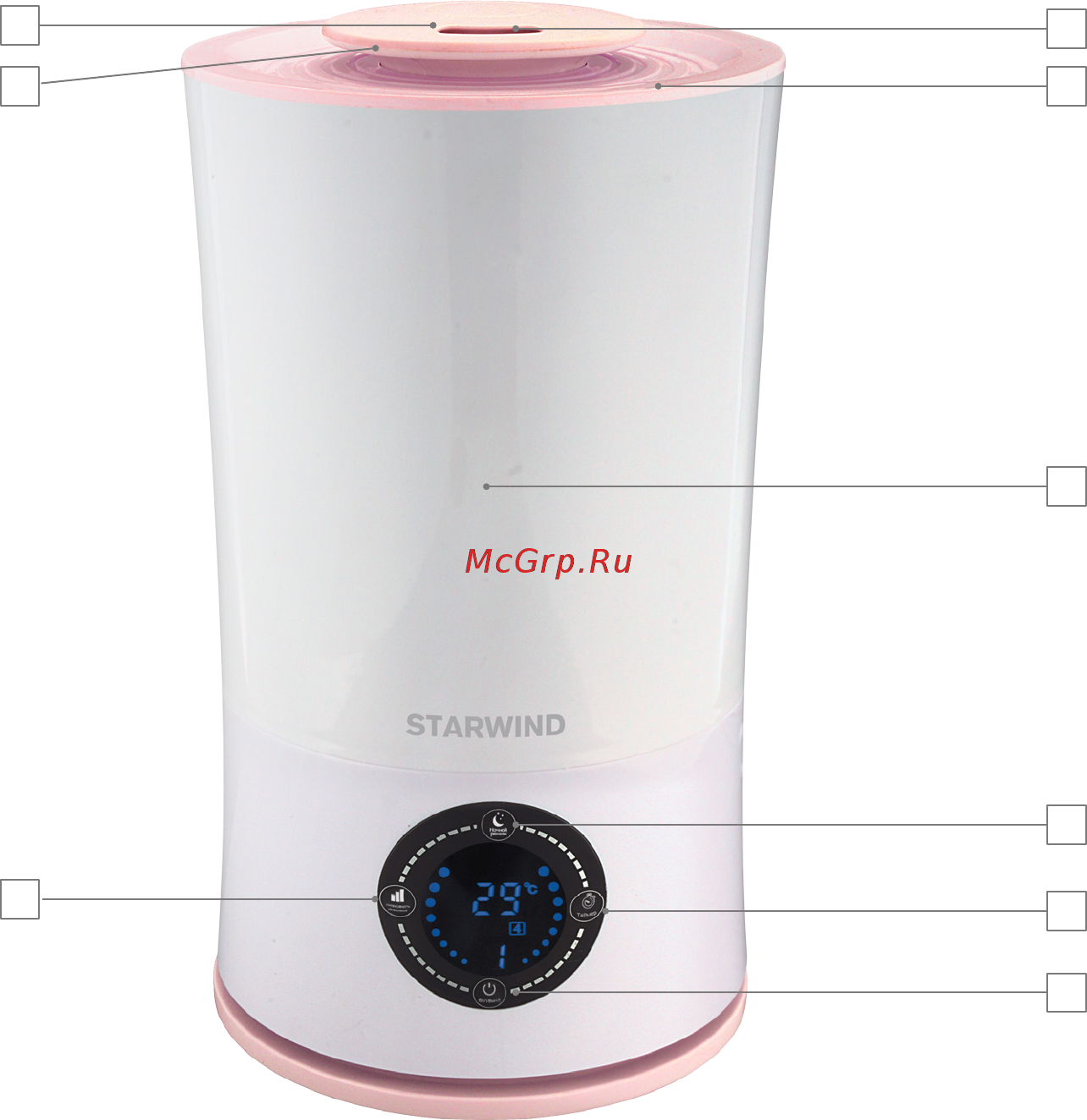 STARWIND SHC2222 [2/6] Меры безопасности