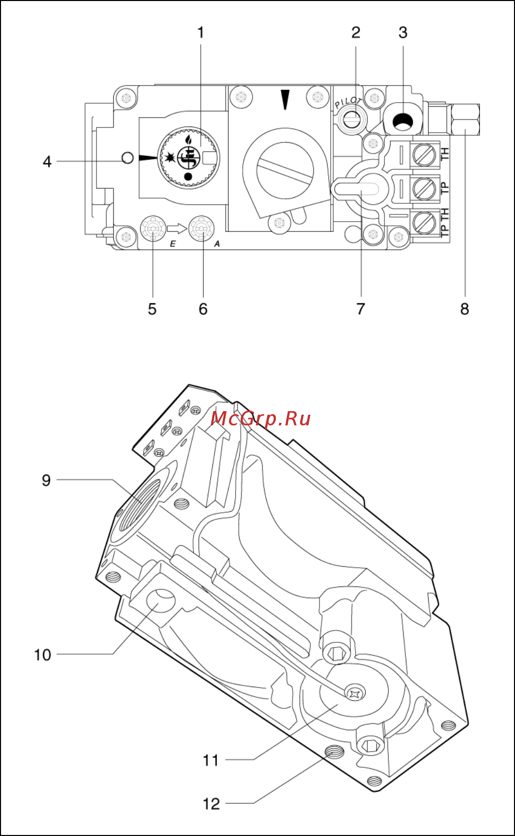 Beretta Novella Avtonom 24 RAG [19/26] Характеристики газового клапана 4 характеристики газового клапана