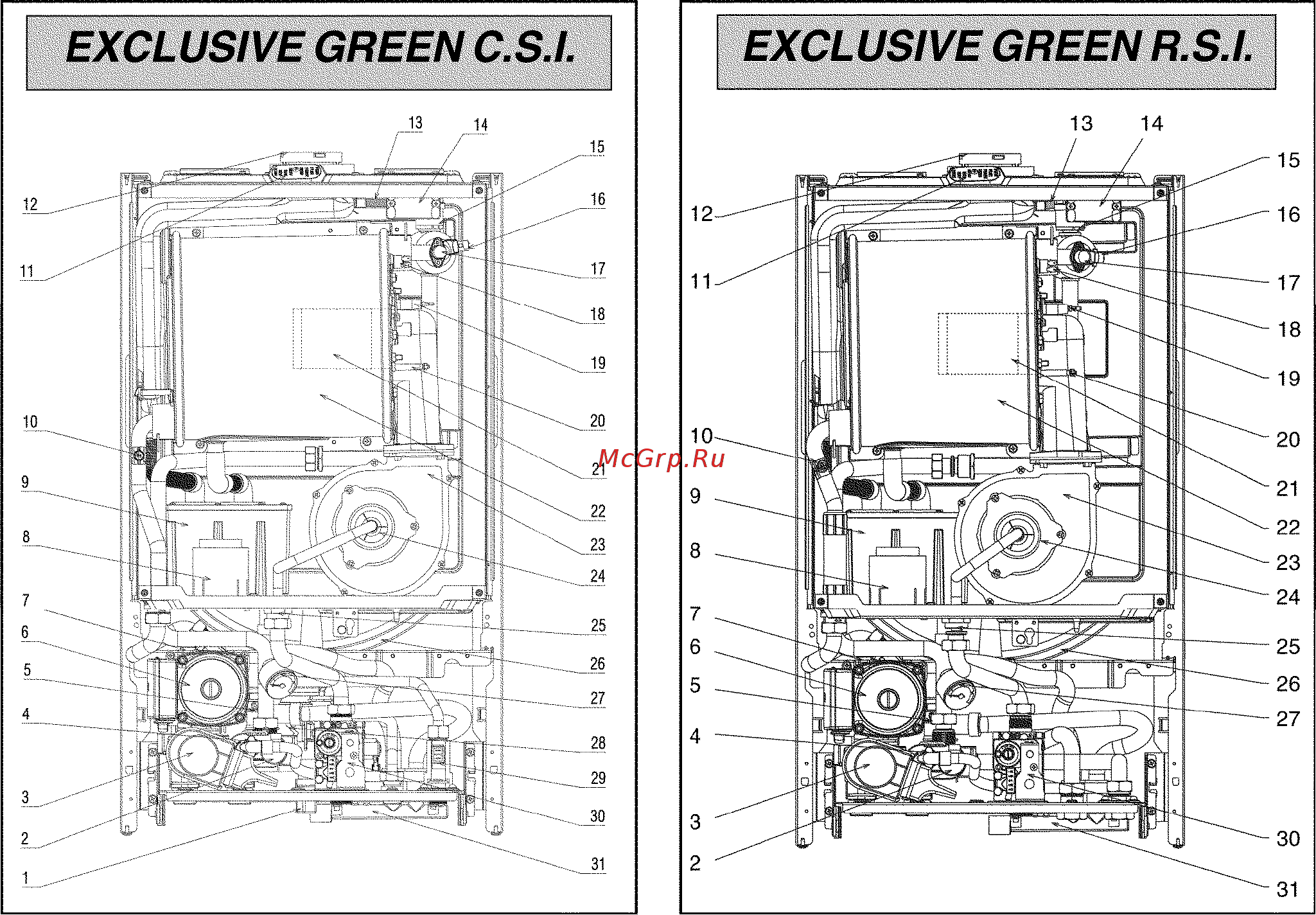 Beretta Exclusive Green 35 RSI Инструкция по эксплуатации онлайн [31/41] 354205