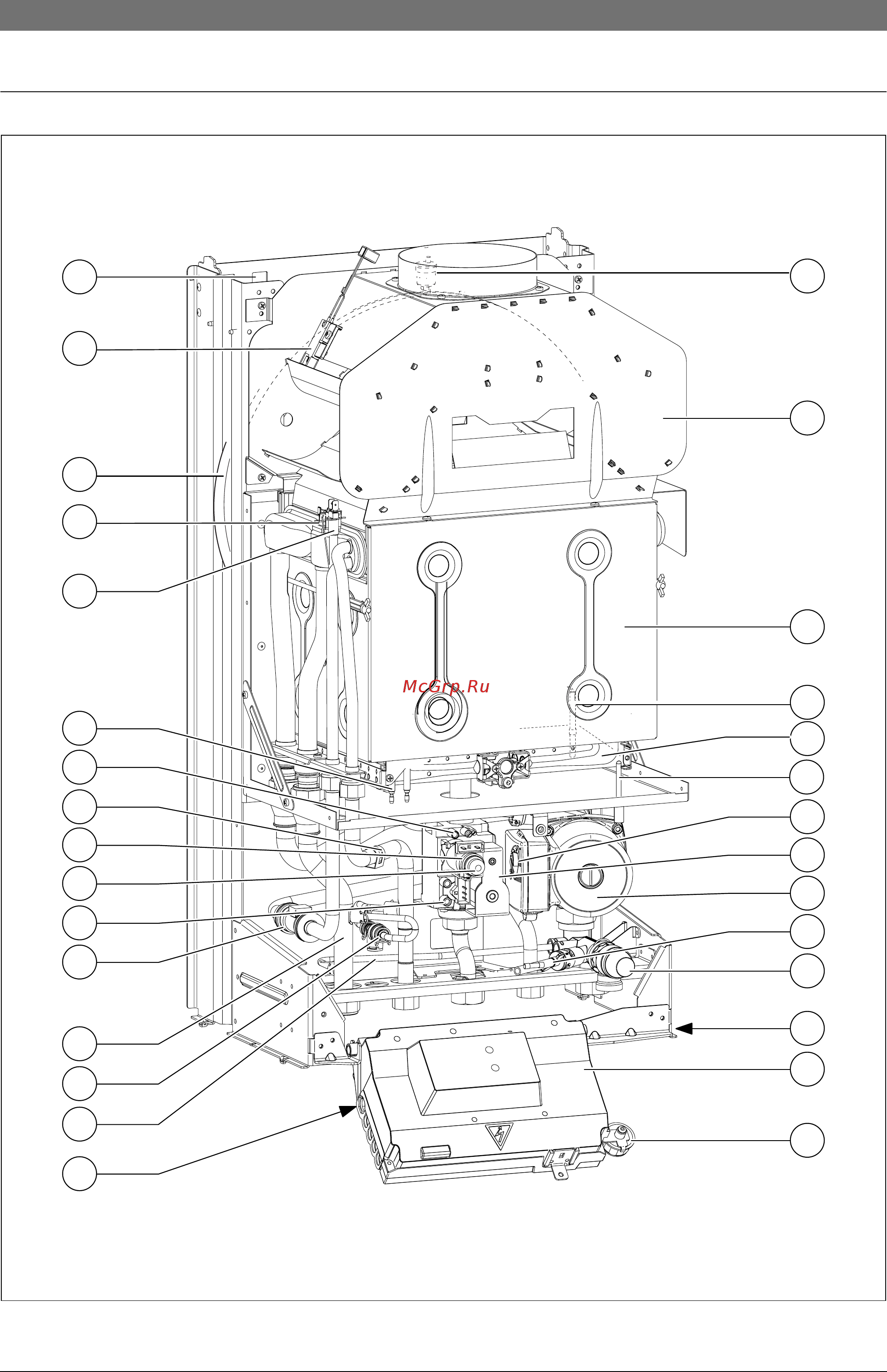 Bosch Gaz 4000 W ZWA 24-2 K 23 [10/60] Конструкция zwa
