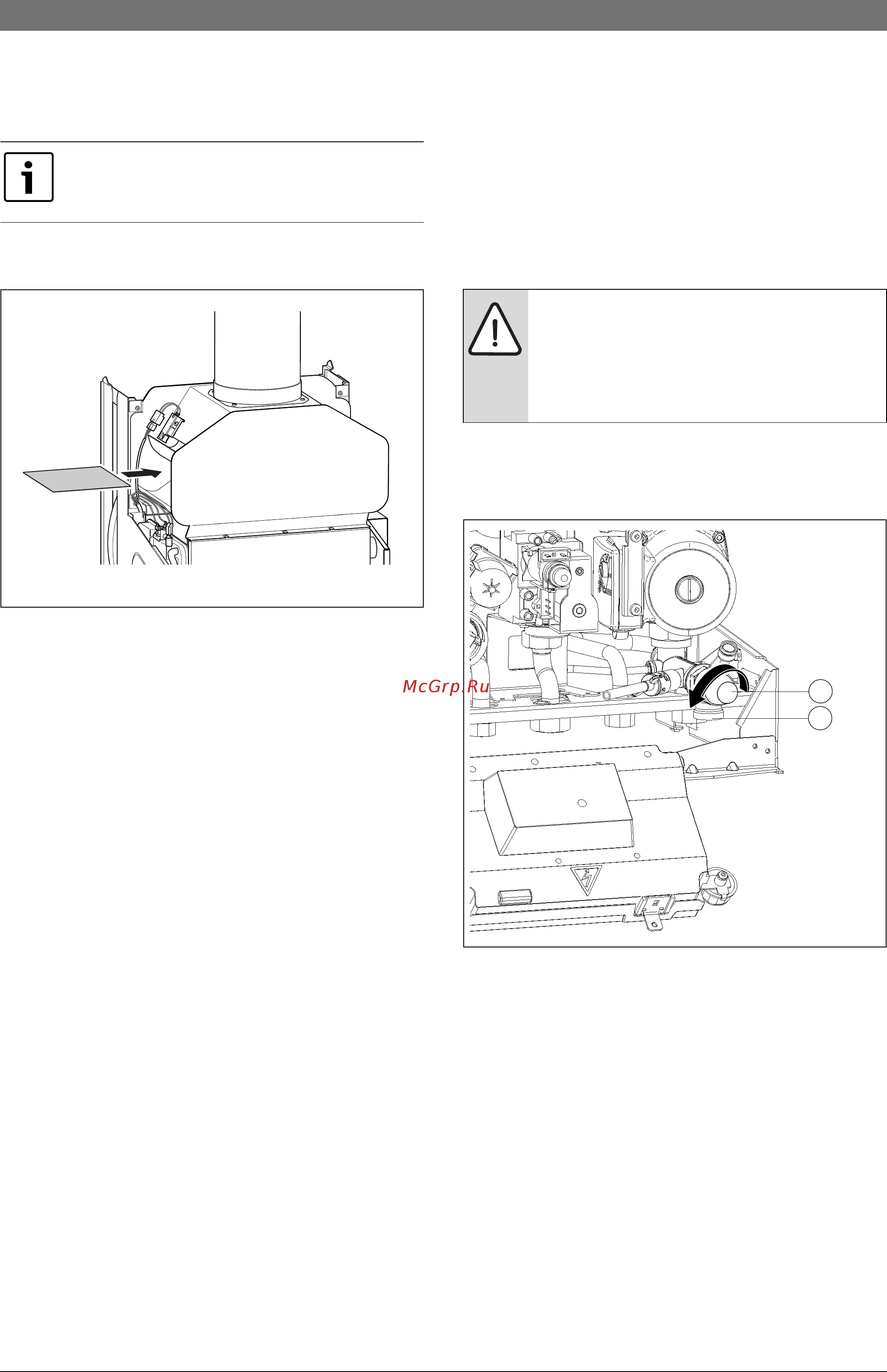 Bosch Gaz 4000 W ZSA 24-2 A 23 Руководство по обслуживанию онлайн [50/60] 354283