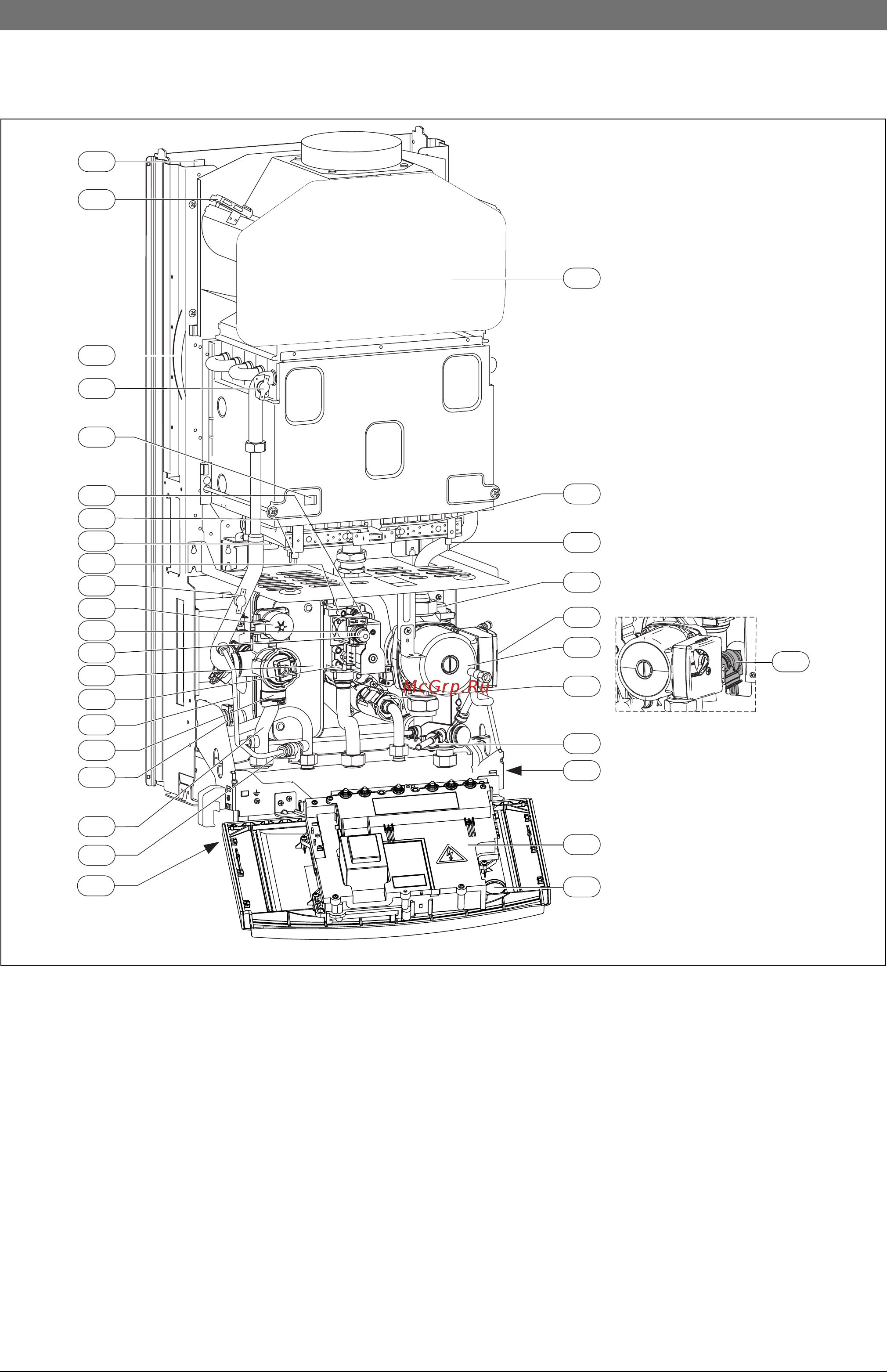 Bosch Gaz 7000 W ZWC 24-3 MFK [9/59] Конструкция прибора zwc
