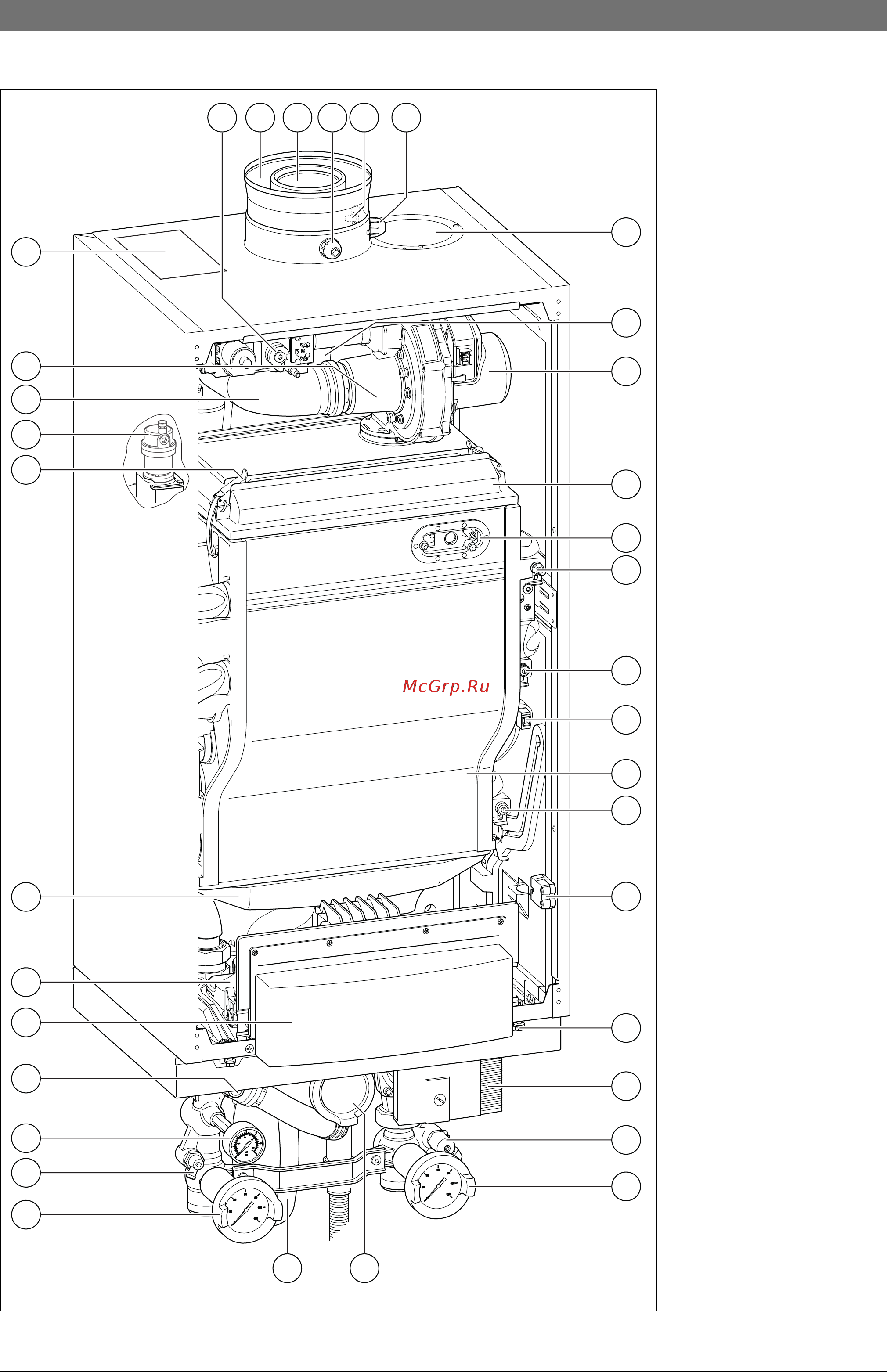 Bosch Condens 5000 W ZBR 100-3 [6/39] Общий вид котла