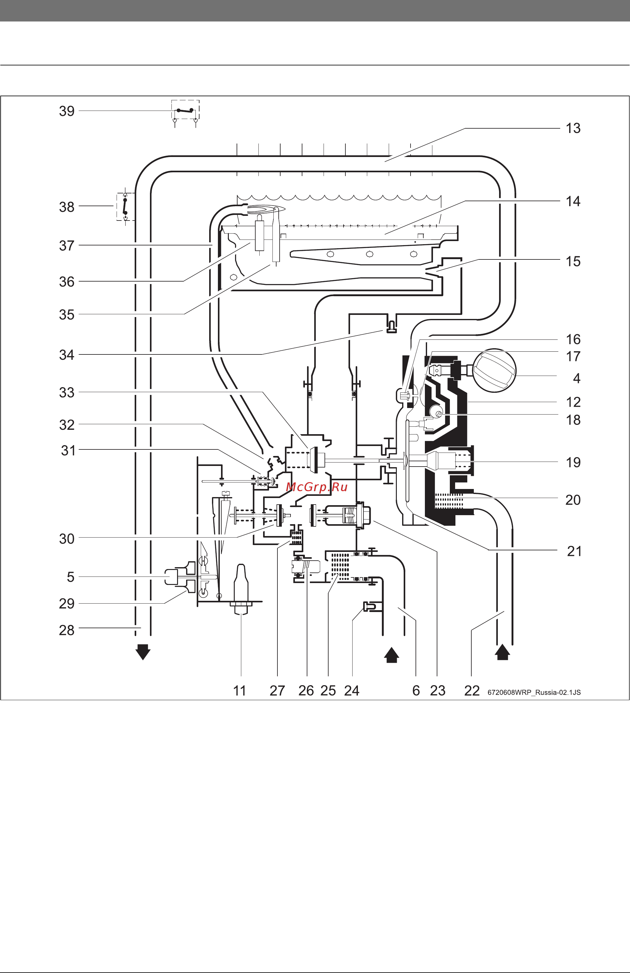 Bosch WR 10-2P [6/48] Функциональная схема