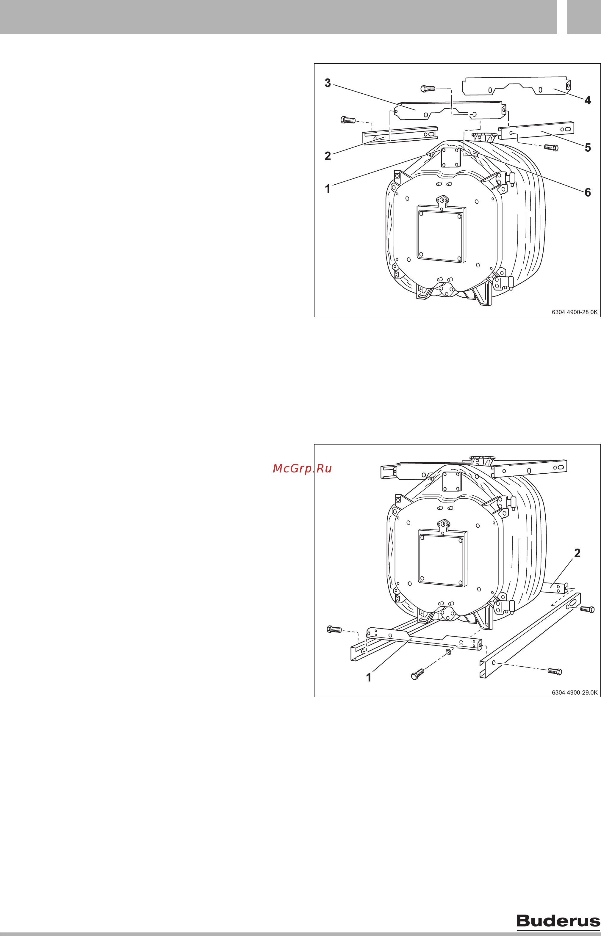 Buderus Logano GE615 1020 [33/56] Монтаж 4