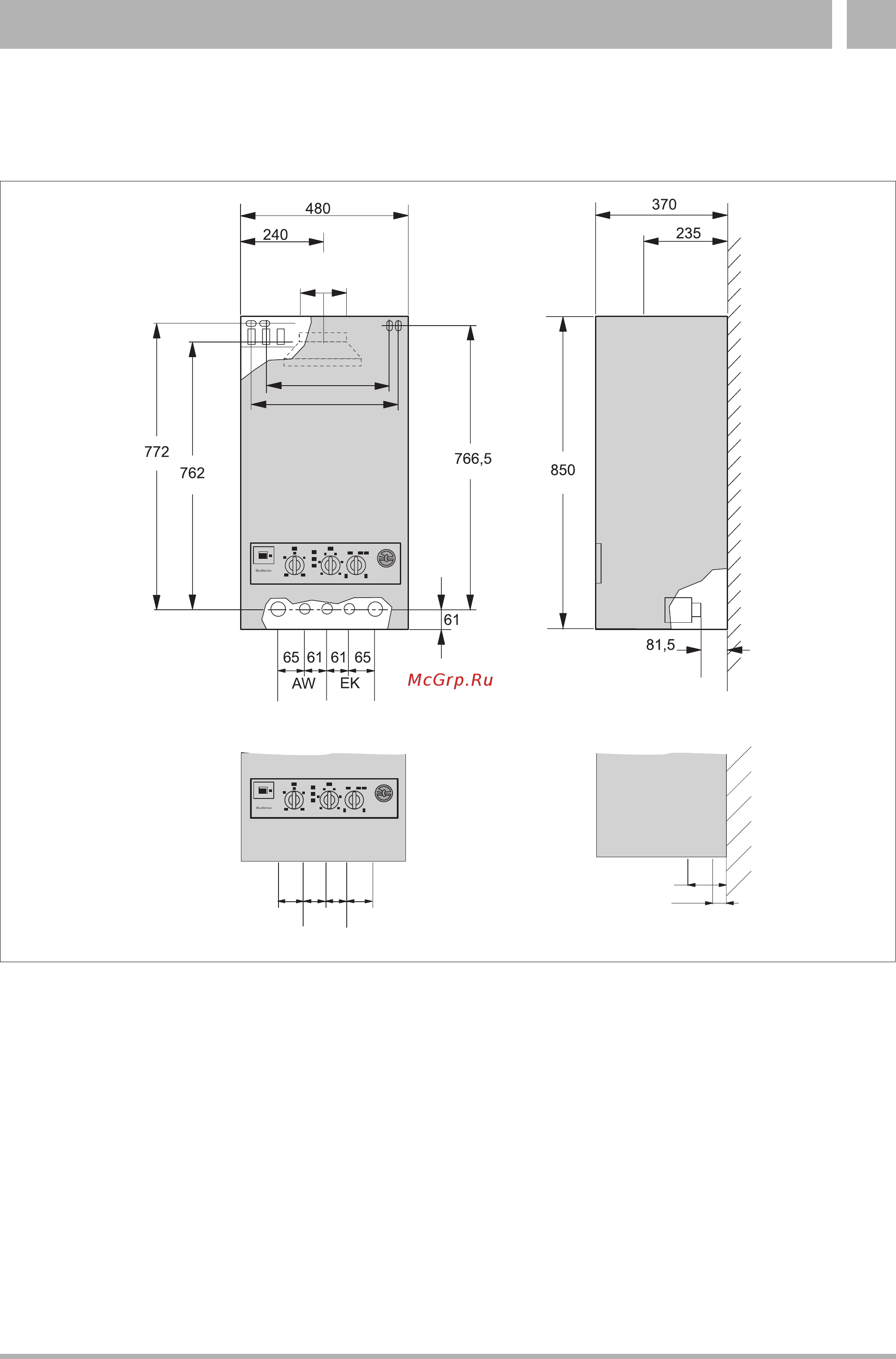 Buderus Logamax U004 - 24 [7/40] Технические данные