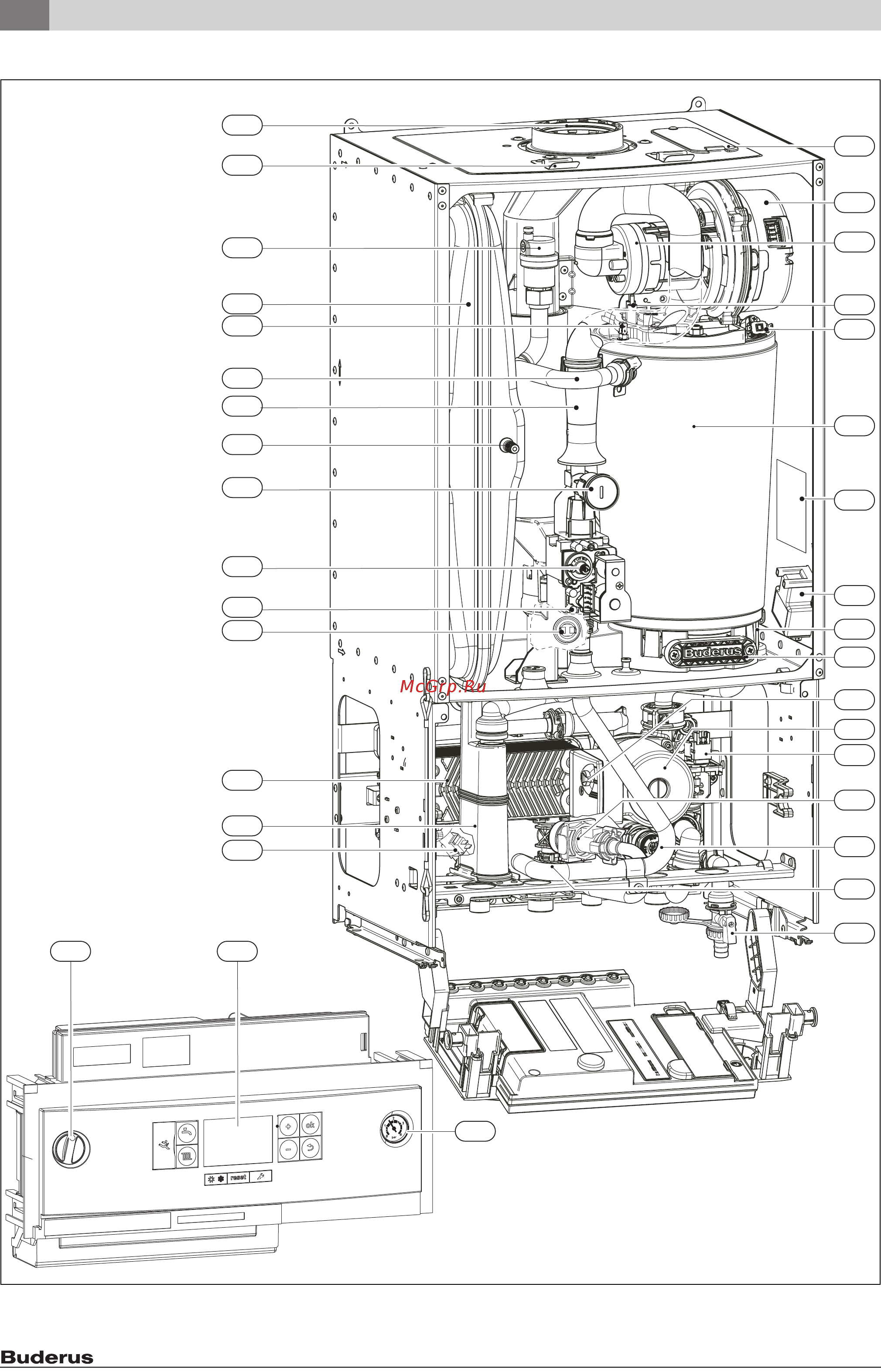 Buderus Logamax plus GB072-24 Инструкция по монтажу онлайн [8/56] 354549